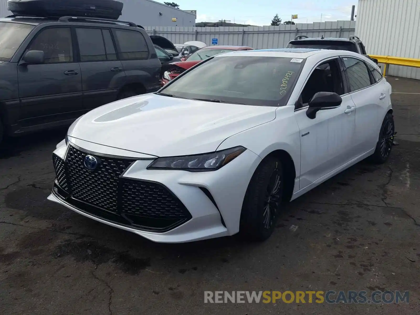 2 Photograph of a damaged car 4T1EA1AB4MU005110 TOYOTA AVALON 2021