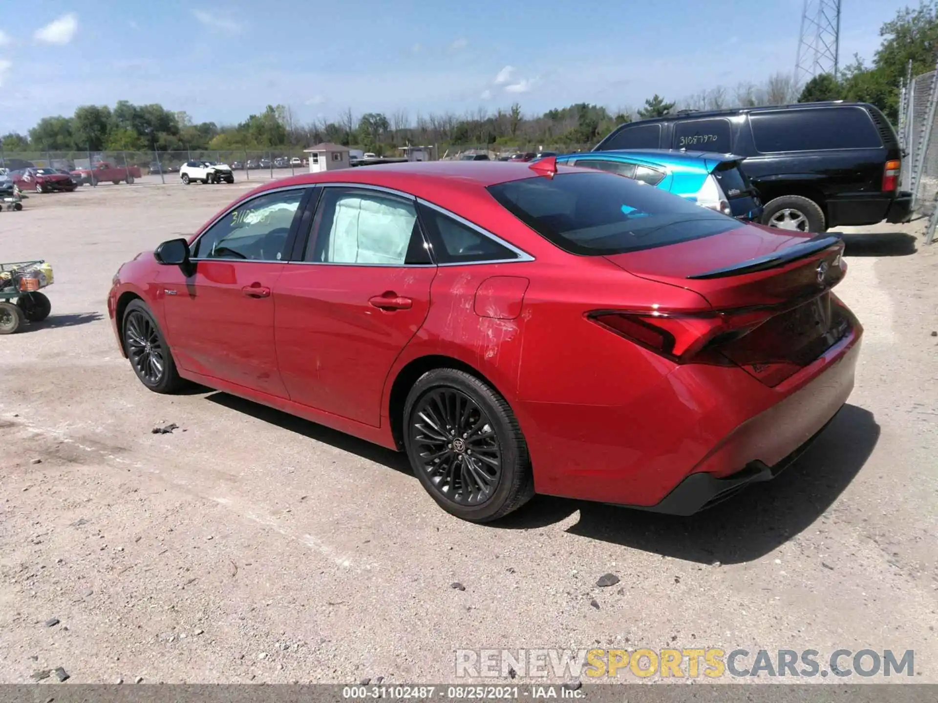 3 Photograph of a damaged car 4T1EA1AB5MU002605 TOYOTA AVALON 2021