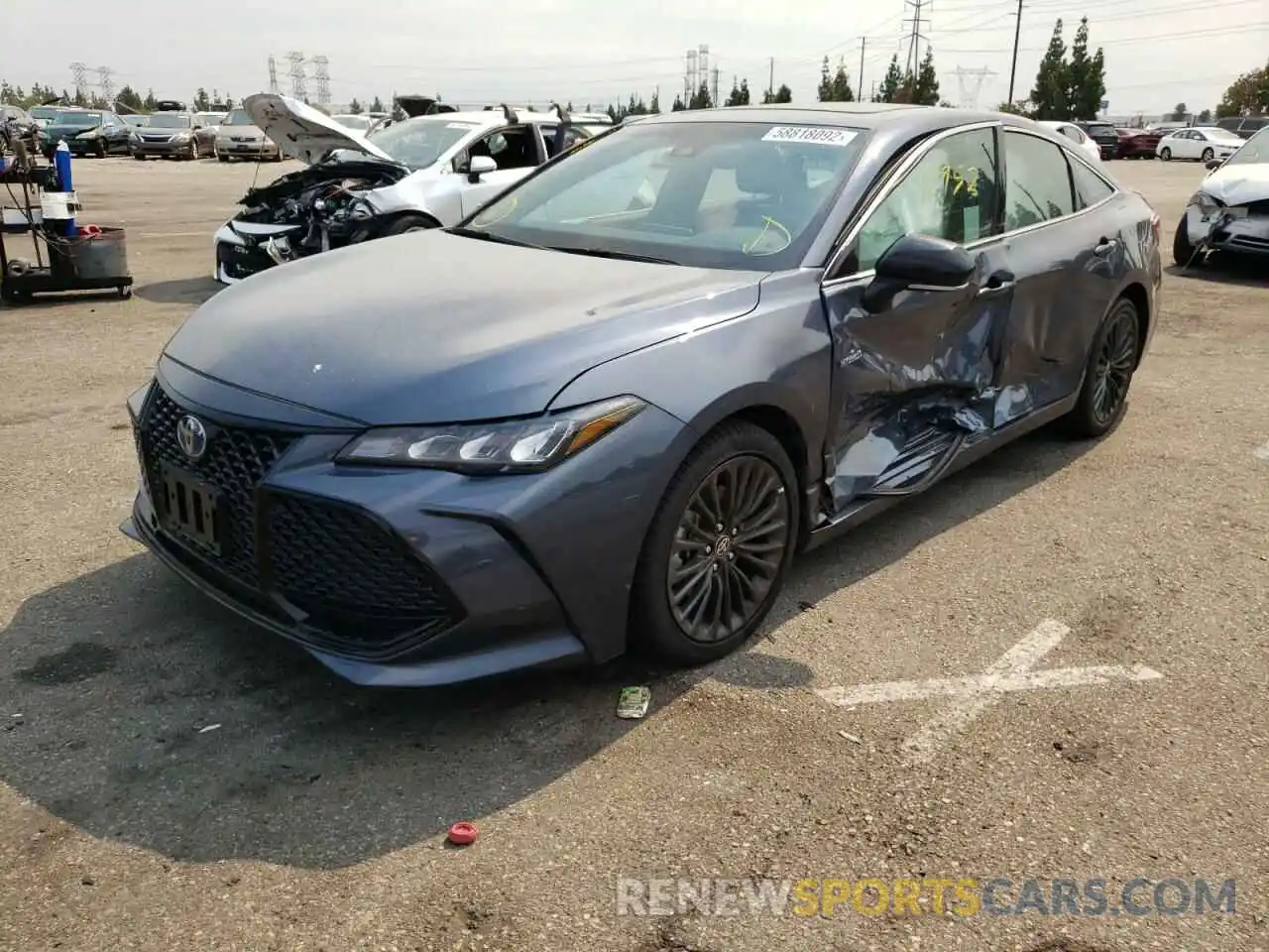 2 Photograph of a damaged car 4T1EA1AB5MU006427 TOYOTA AVALON 2021