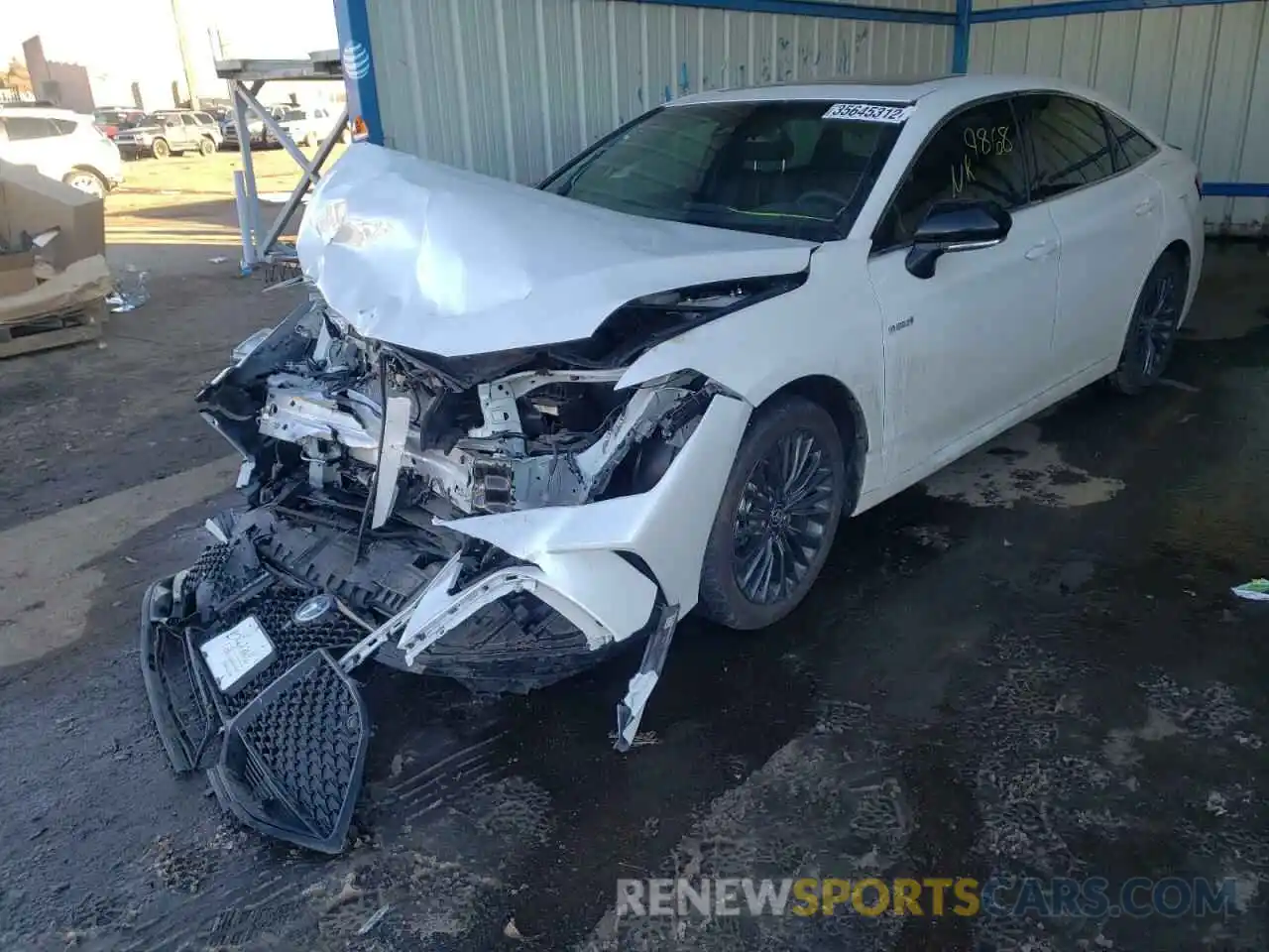 2 Photograph of a damaged car 4T1EA1AB6MU010308 TOYOTA AVALON 2021