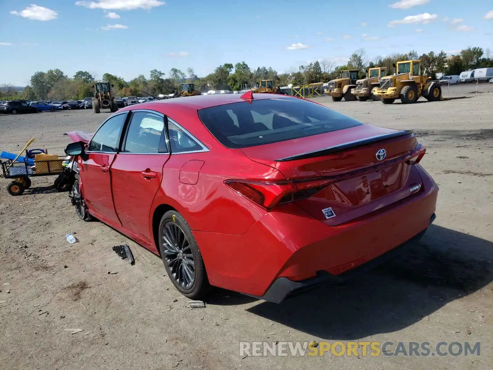 3 Photograph of a damaged car 4T1EA1AB7MU003481 TOYOTA AVALON 2021