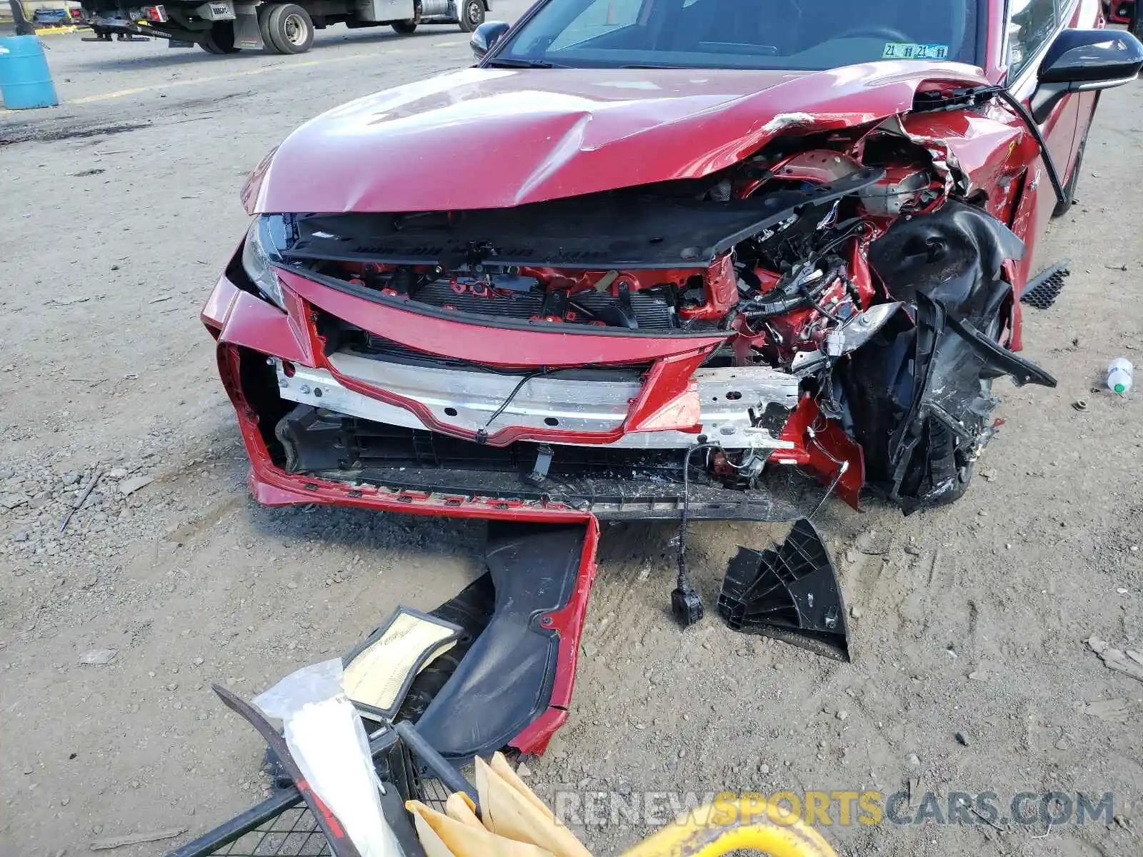 9 Photograph of a damaged car 4T1EA1AB7MU003481 TOYOTA AVALON 2021