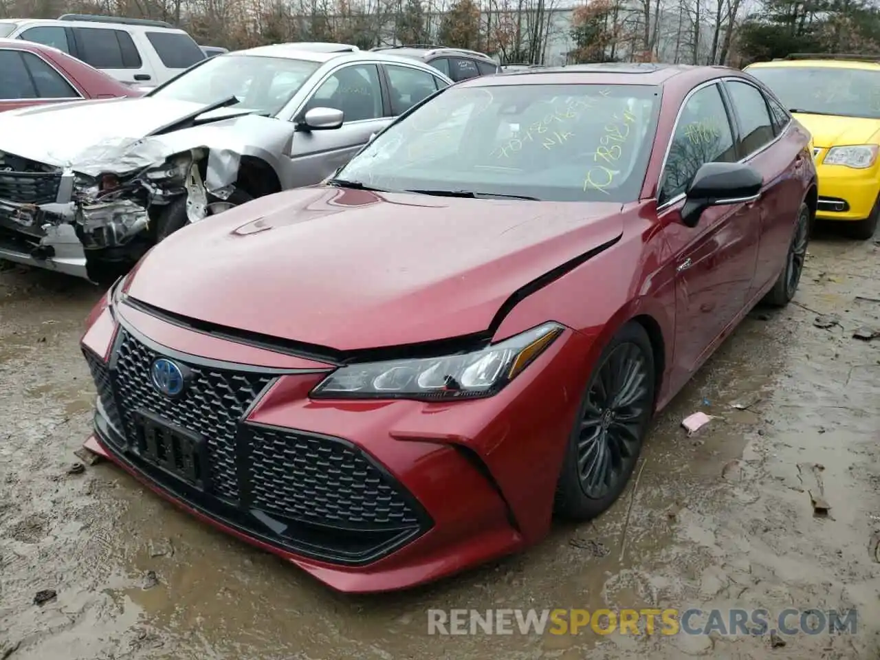 2 Photograph of a damaged car 4T1EA1AB7MU007207 TOYOTA AVALON 2021