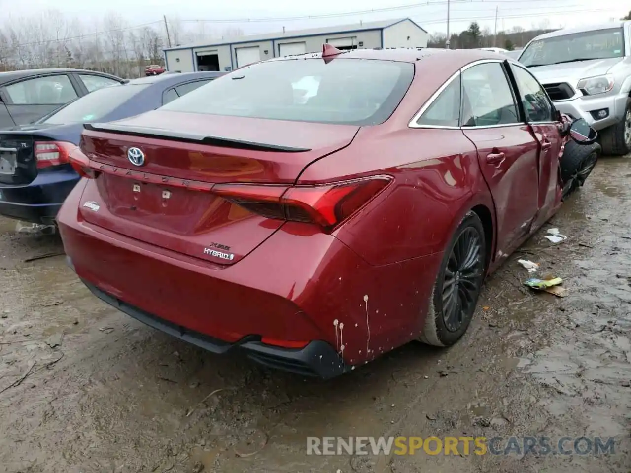 4 Photograph of a damaged car 4T1EA1AB7MU007207 TOYOTA AVALON 2021