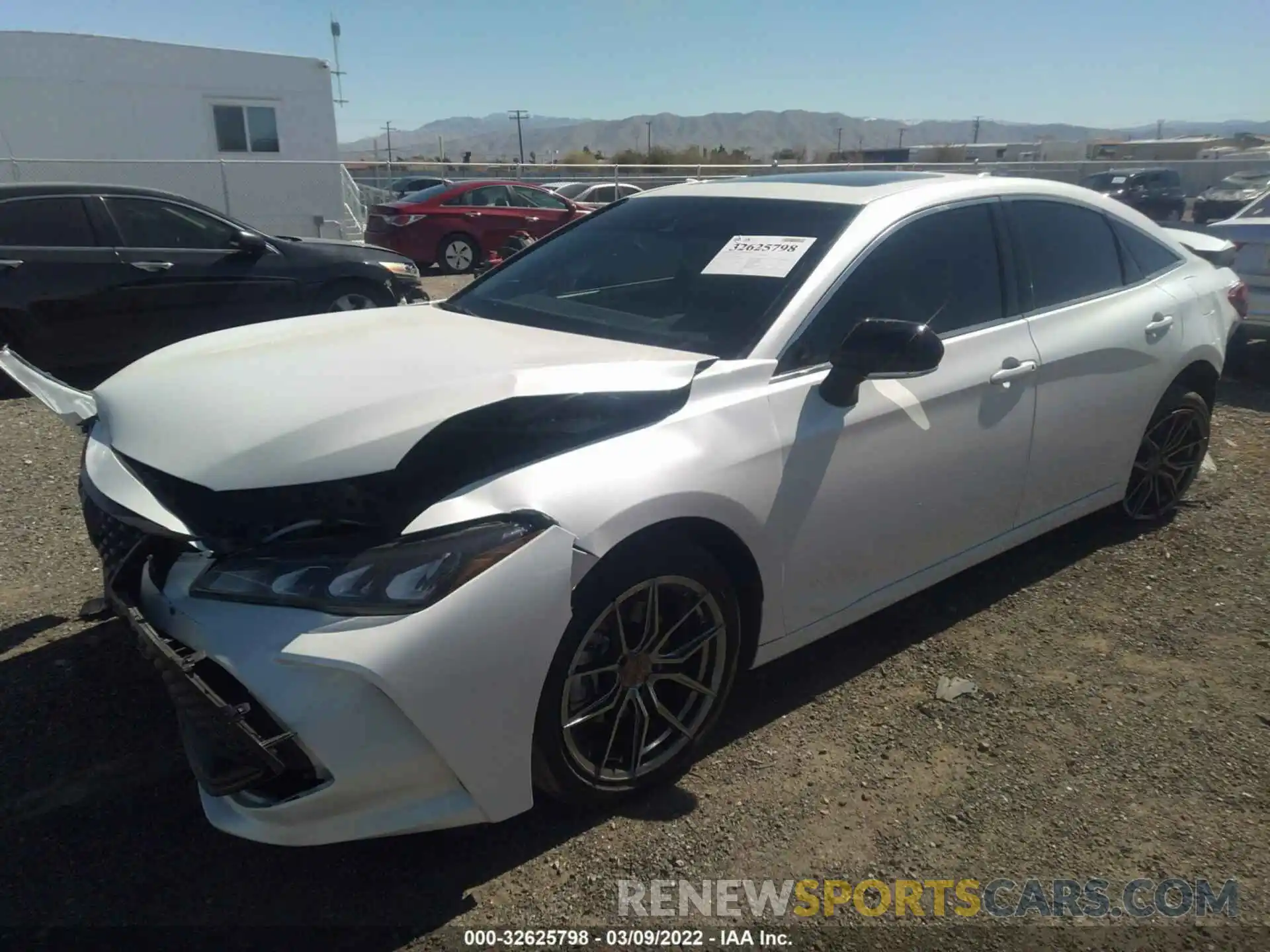 2 Photograph of a damaged car 4T1EA1AB9MU001196 TOYOTA AVALON 2021