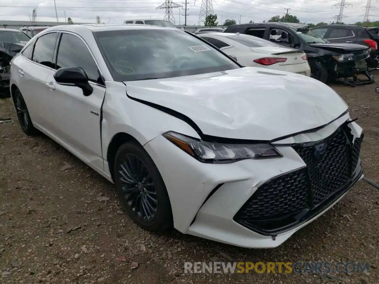 1 Photograph of a damaged car 4T1EA1ABXMU003037 TOYOTA AVALON 2021