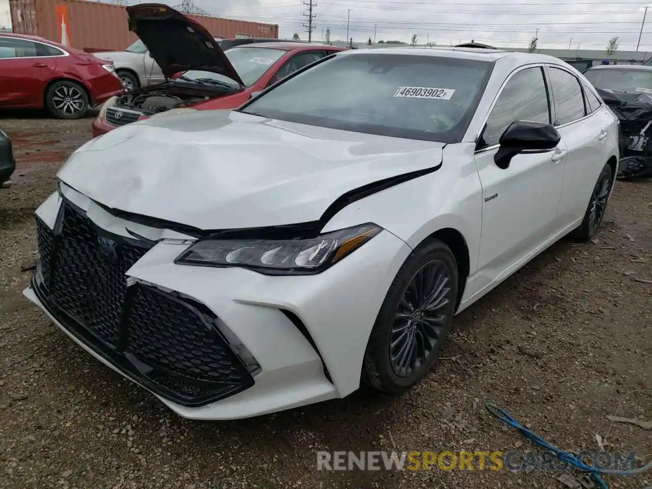 2 Photograph of a damaged car 4T1EA1ABXMU003037 TOYOTA AVALON 2021