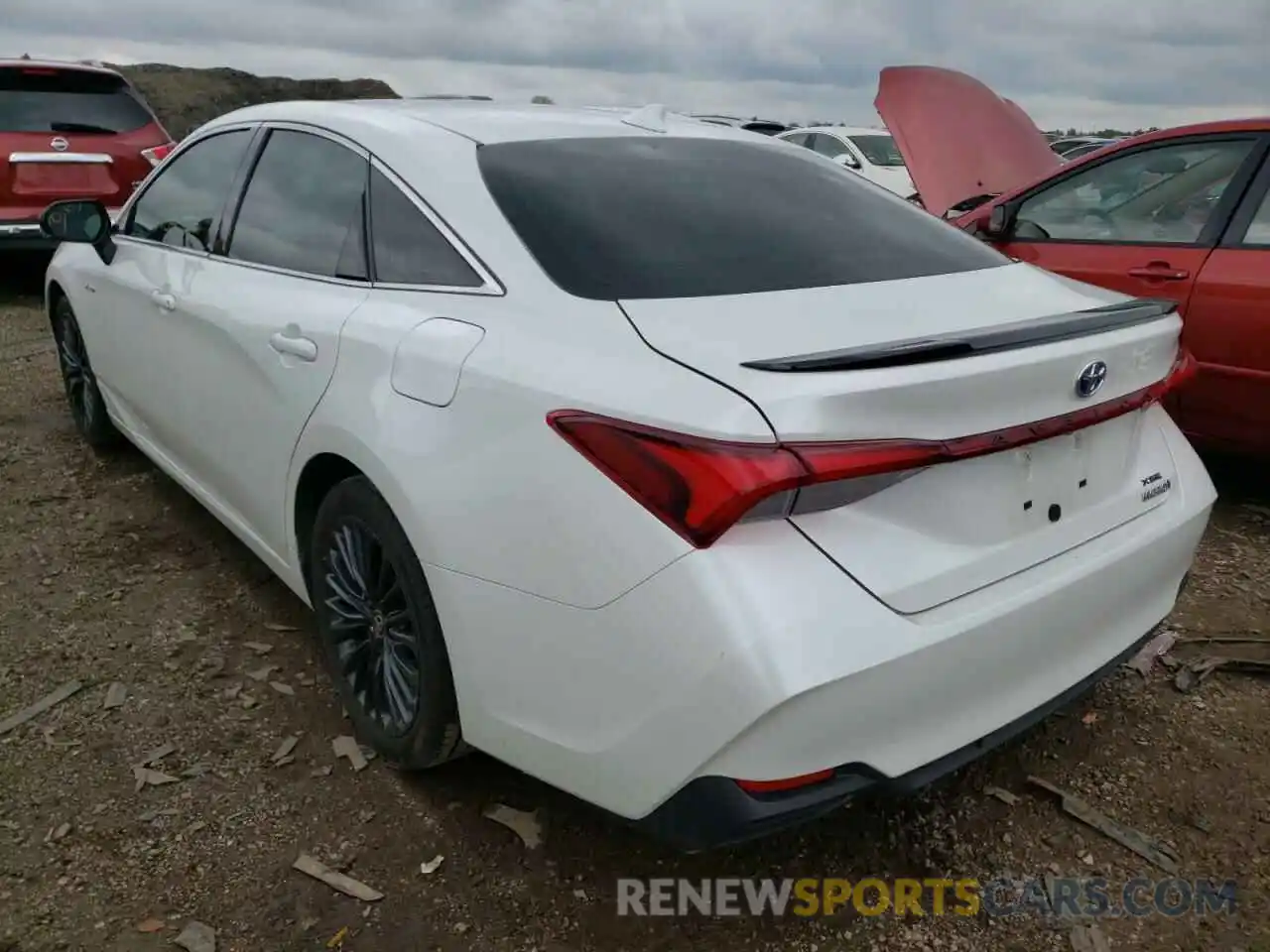 3 Photograph of a damaged car 4T1EA1ABXMU003037 TOYOTA AVALON 2021