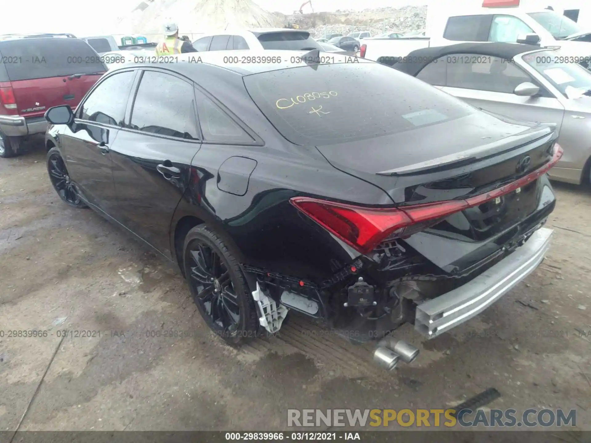 3 Photograph of a damaged car 4T1EZ1FB8MU056384 TOYOTA AVALON 2021