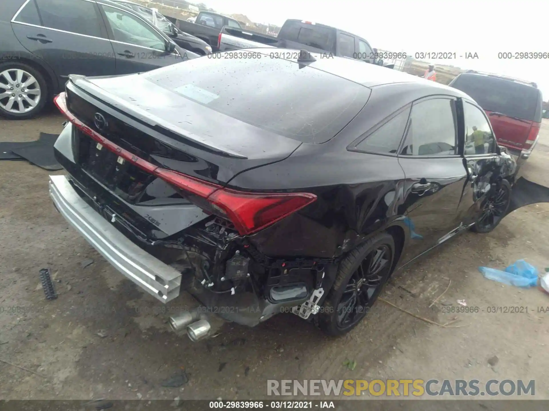 4 Photograph of a damaged car 4T1EZ1FB8MU056384 TOYOTA AVALON 2021