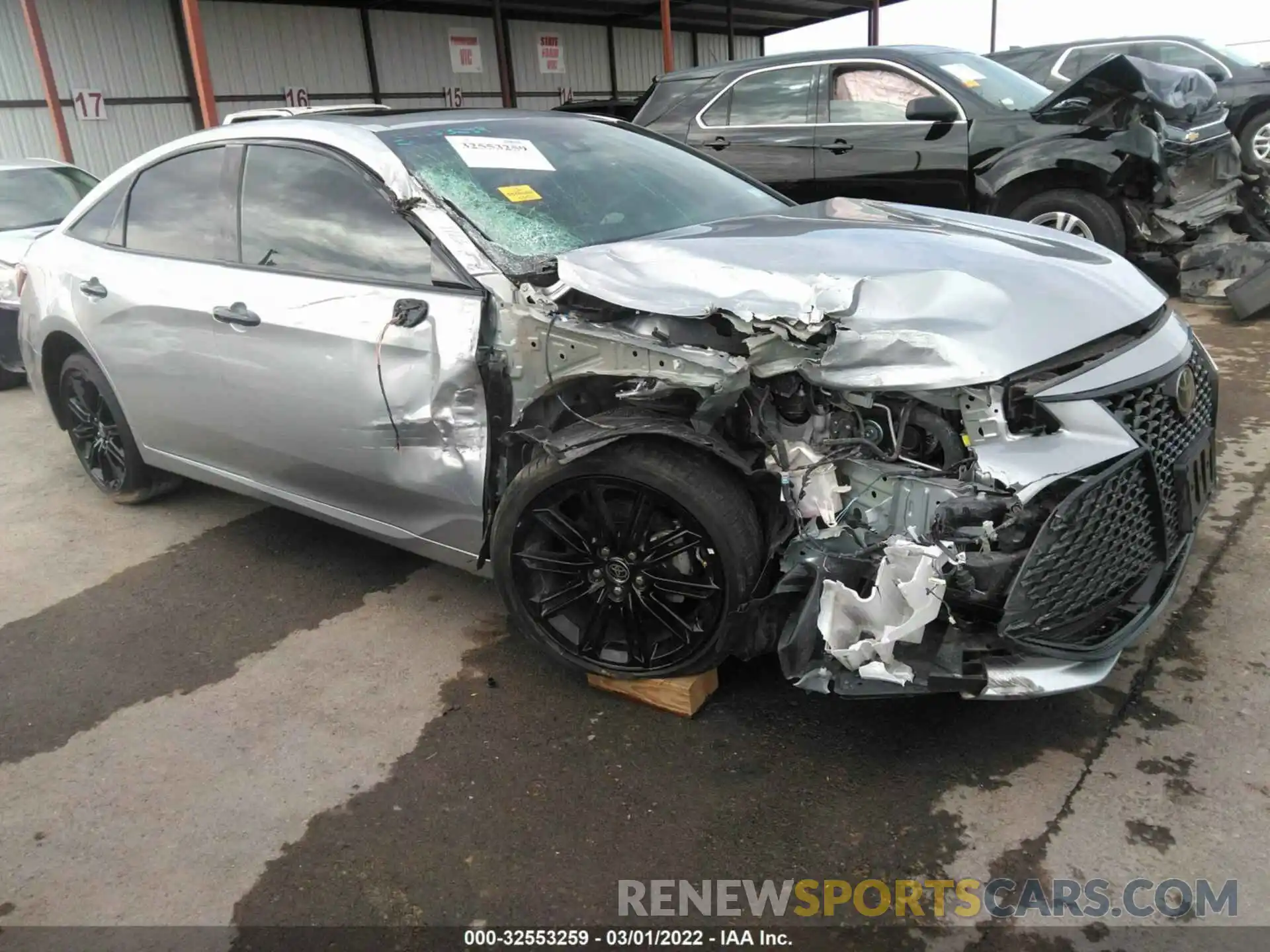 1 Photograph of a damaged car 4T1EZ1FB9MU056927 TOYOTA AVALON 2021