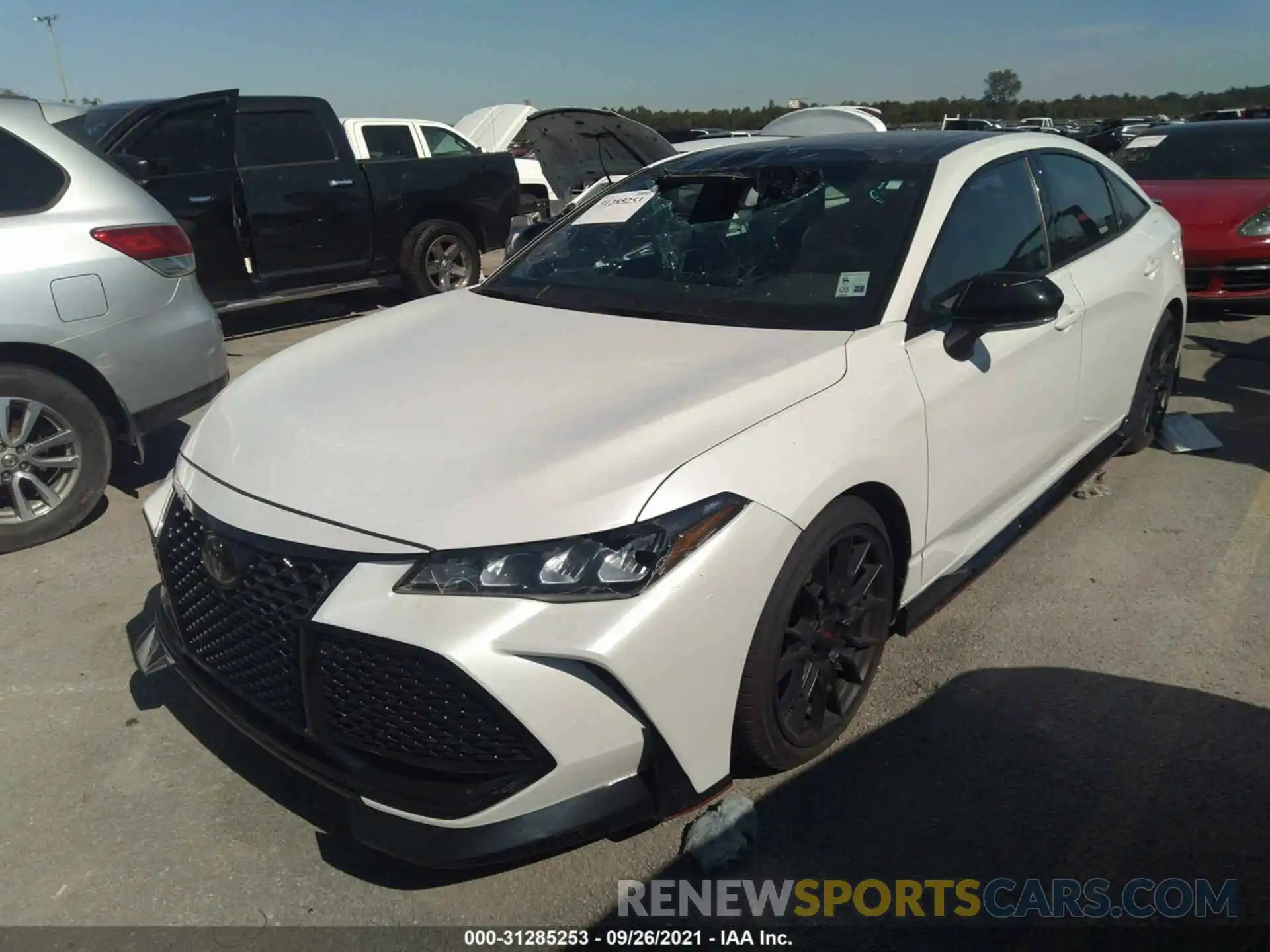 2 Photograph of a damaged car 4T1FZ1FB0MU064144 TOYOTA AVALON 2021