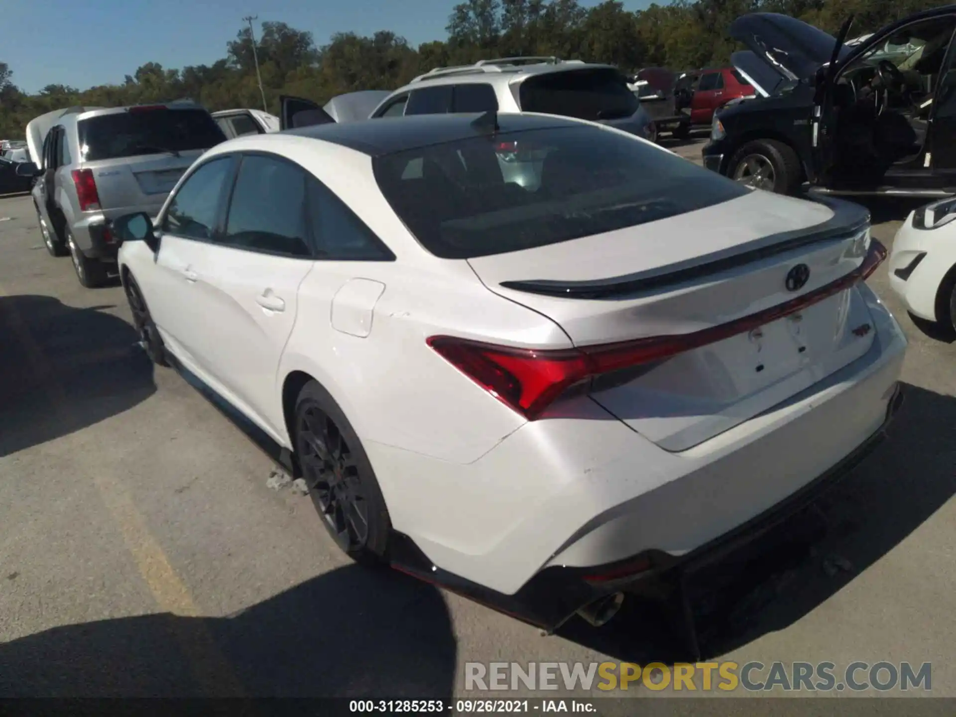 3 Photograph of a damaged car 4T1FZ1FB0MU064144 TOYOTA AVALON 2021