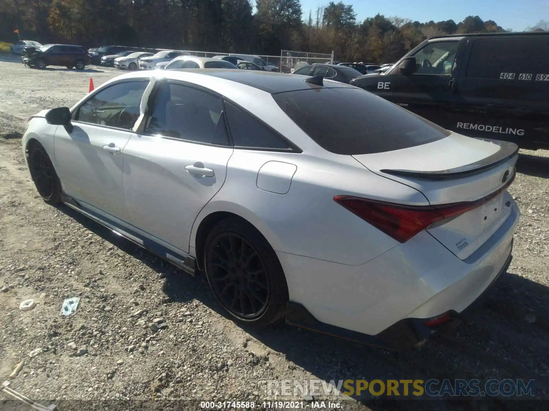 3 Photograph of a damaged car 4T1FZ1FB2MU067384 TOYOTA AVALON 2021