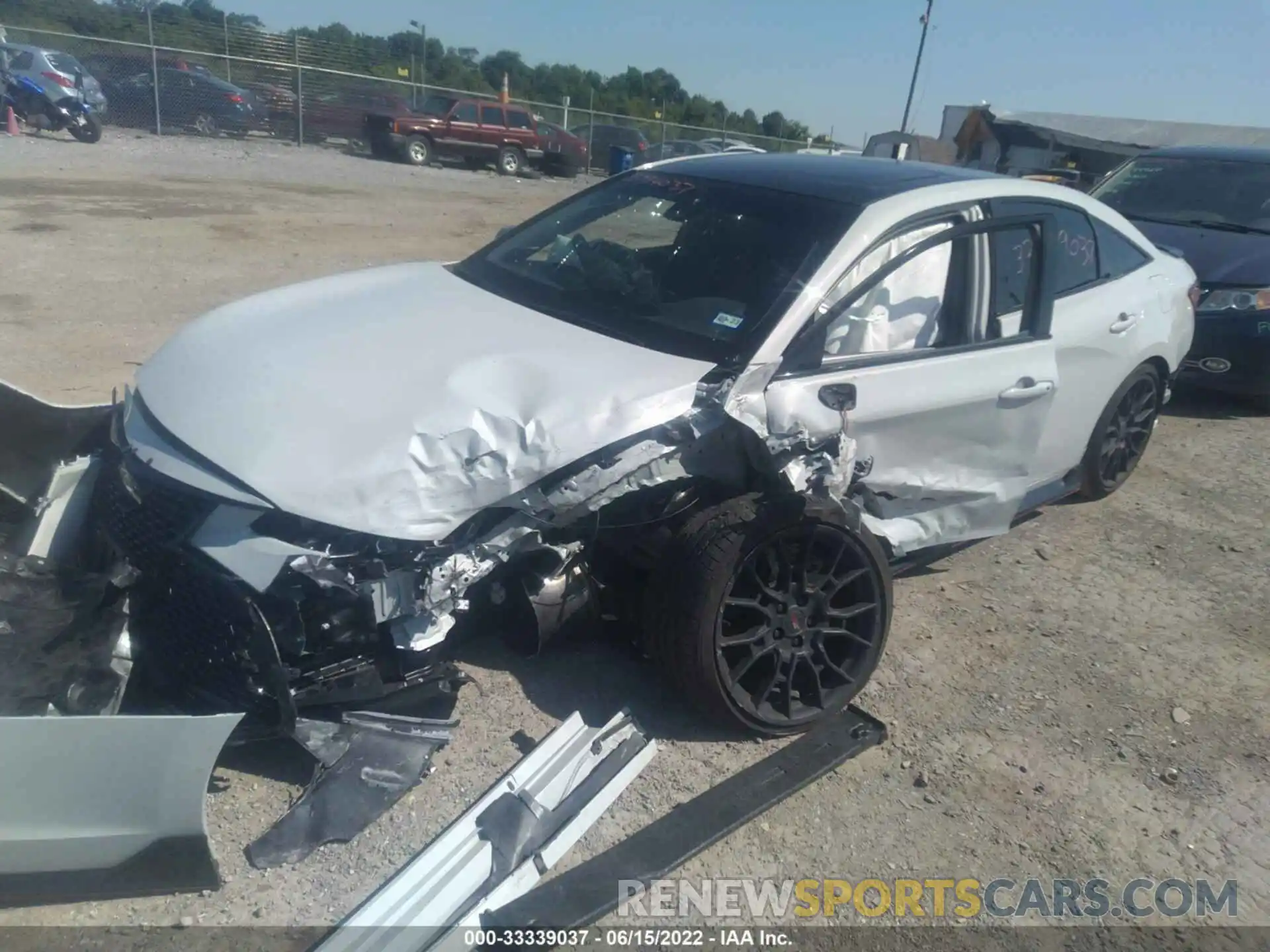 2 Photograph of a damaged car 4T1FZ1FB3MU070777 TOYOTA AVALON 2021