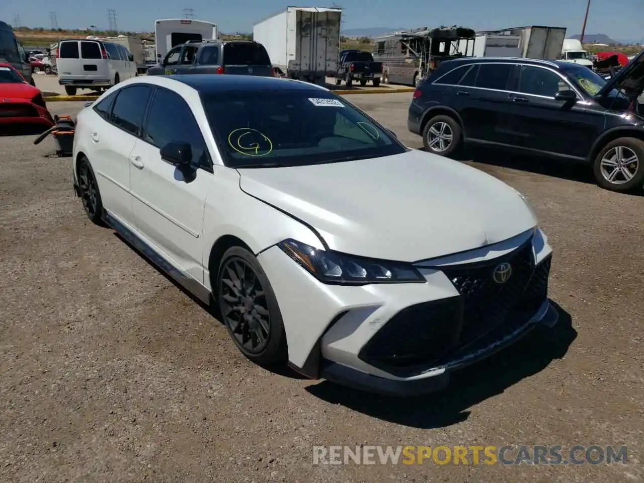 1 Photograph of a damaged car 4T1FZ1FB4MU060789 TOYOTA AVALON 2021