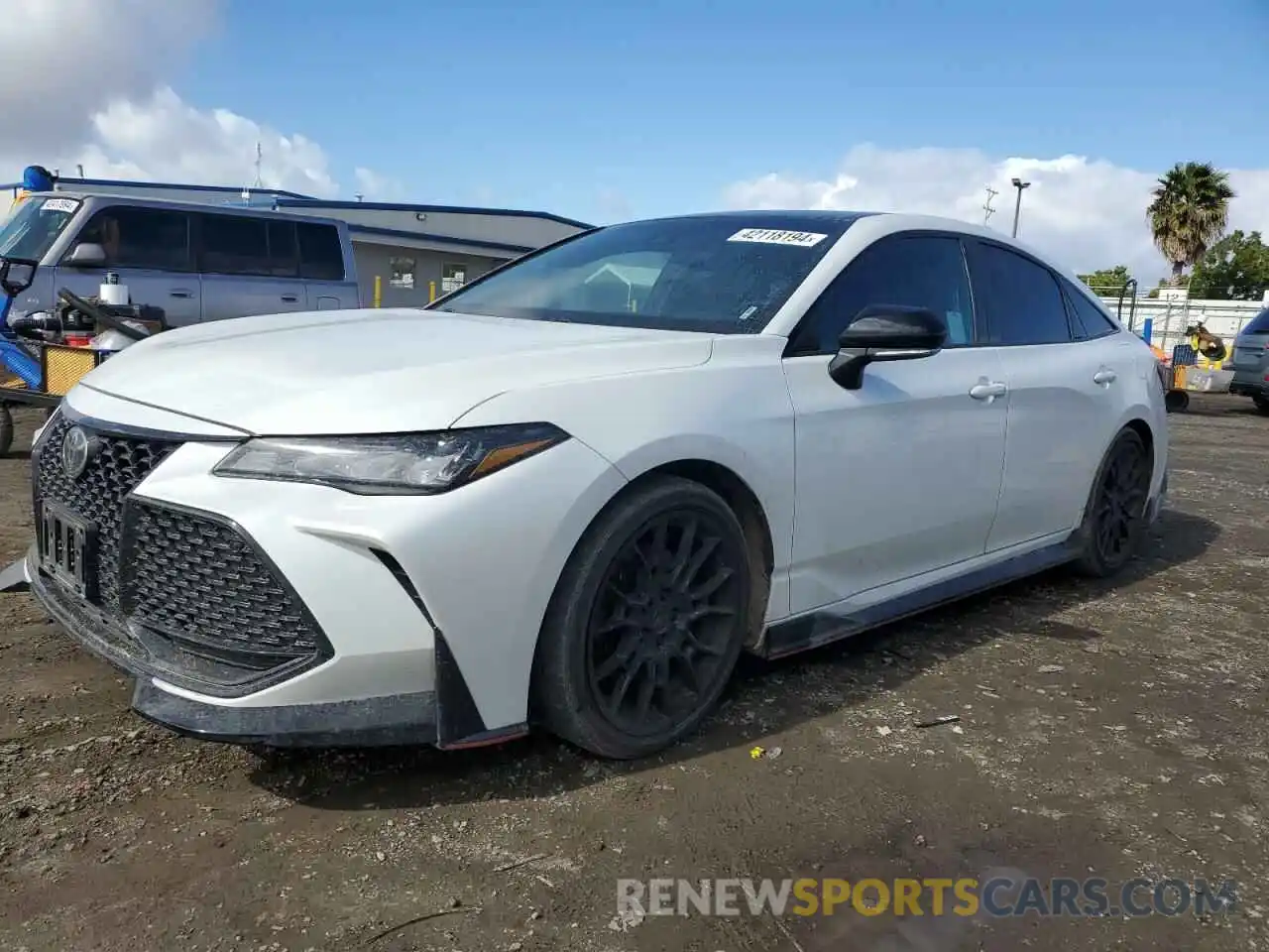 1 Photograph of a damaged car 4T1FZ1FB6MU060423 TOYOTA AVALON 2021