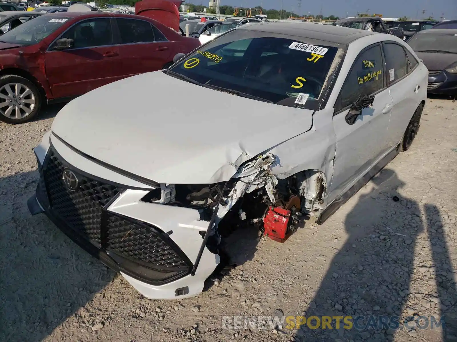 2 Photograph of a damaged car 4T1FZ1FB6MU060843 TOYOTA AVALON 2021