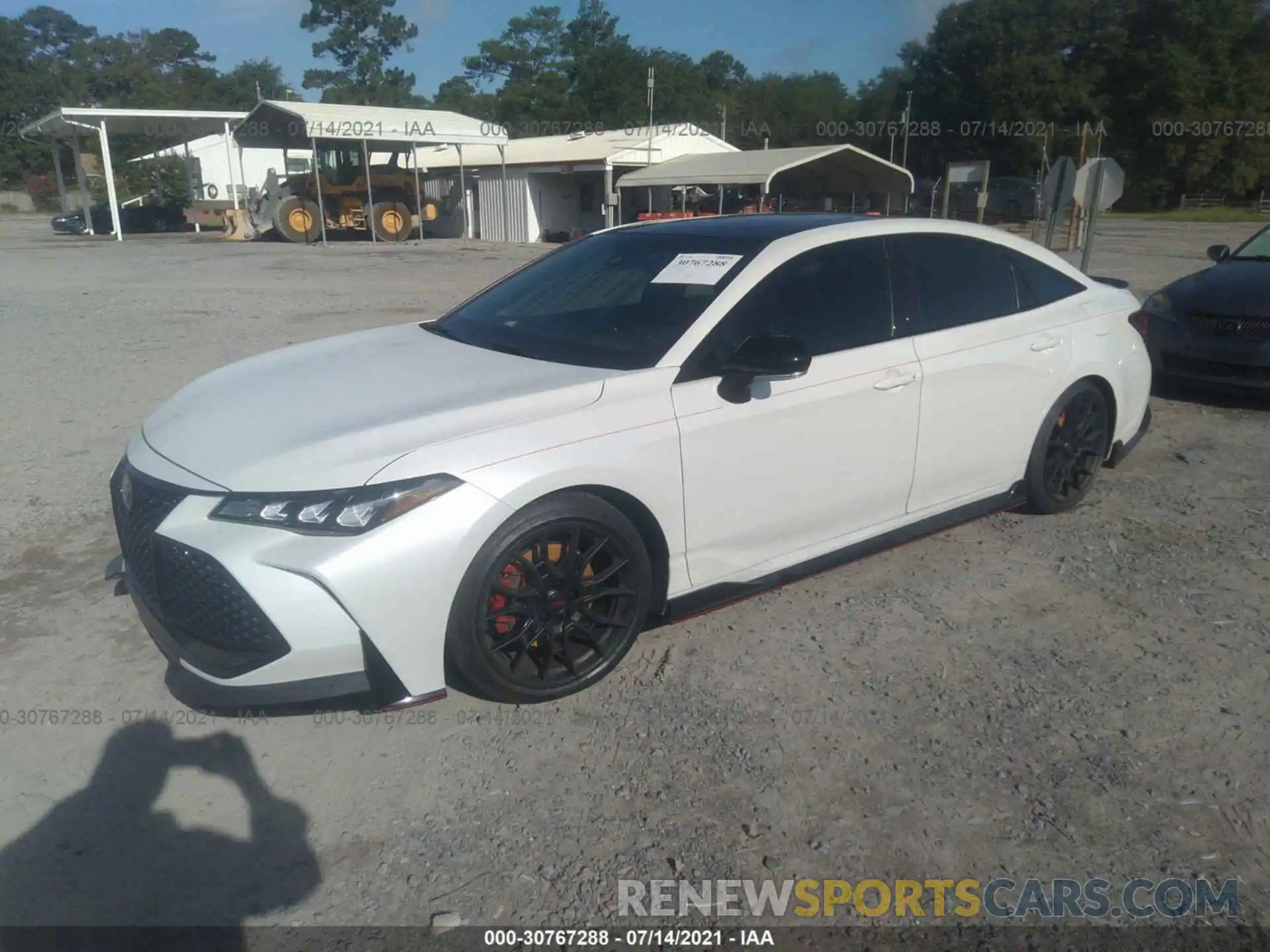 2 Photograph of a damaged car 4T1FZ1FB8MU060097 TOYOTA AVALON 2021