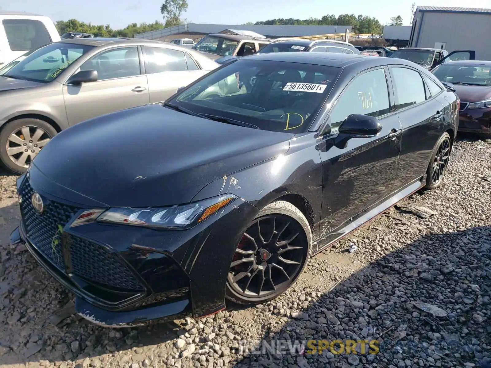 2 Photograph of a damaged car 4T1FZ1FB8MU069320 TOYOTA AVALON 2021