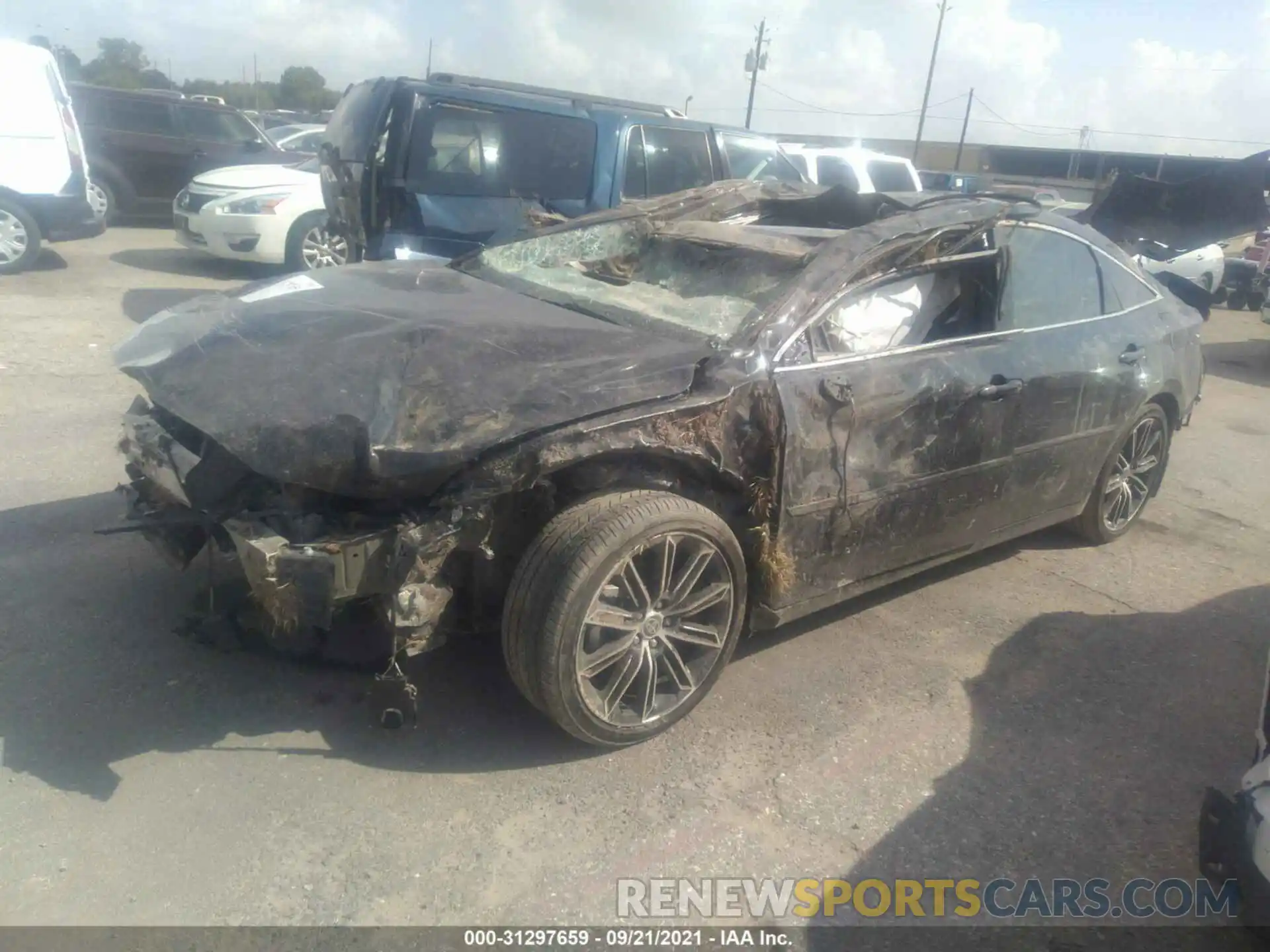 2 Photograph of a damaged car 4T1GZ1FB1MU057692 TOYOTA AVALON 2021