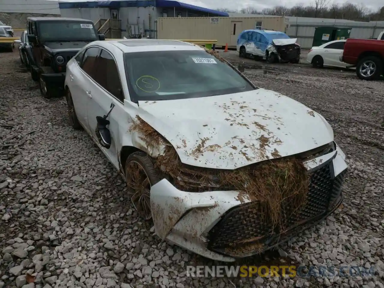 1 Photograph of a damaged car 4T1GZ1FB9MU061764 TOYOTA AVALON 2021