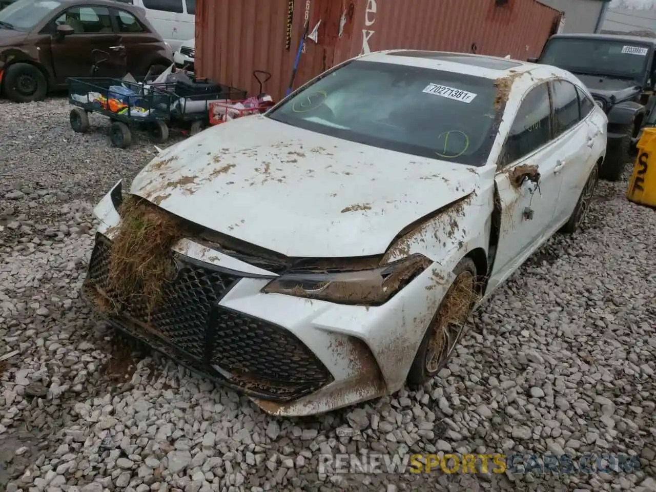 2 Photograph of a damaged car 4T1GZ1FB9MU061764 TOYOTA AVALON 2021