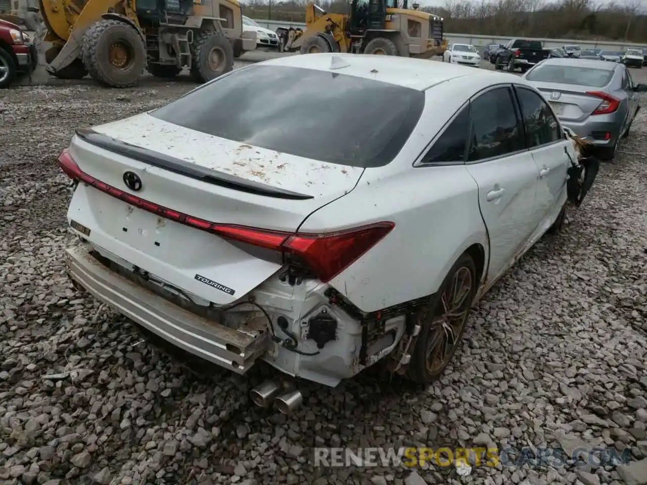 4 Photograph of a damaged car 4T1GZ1FB9MU061764 TOYOTA AVALON 2021