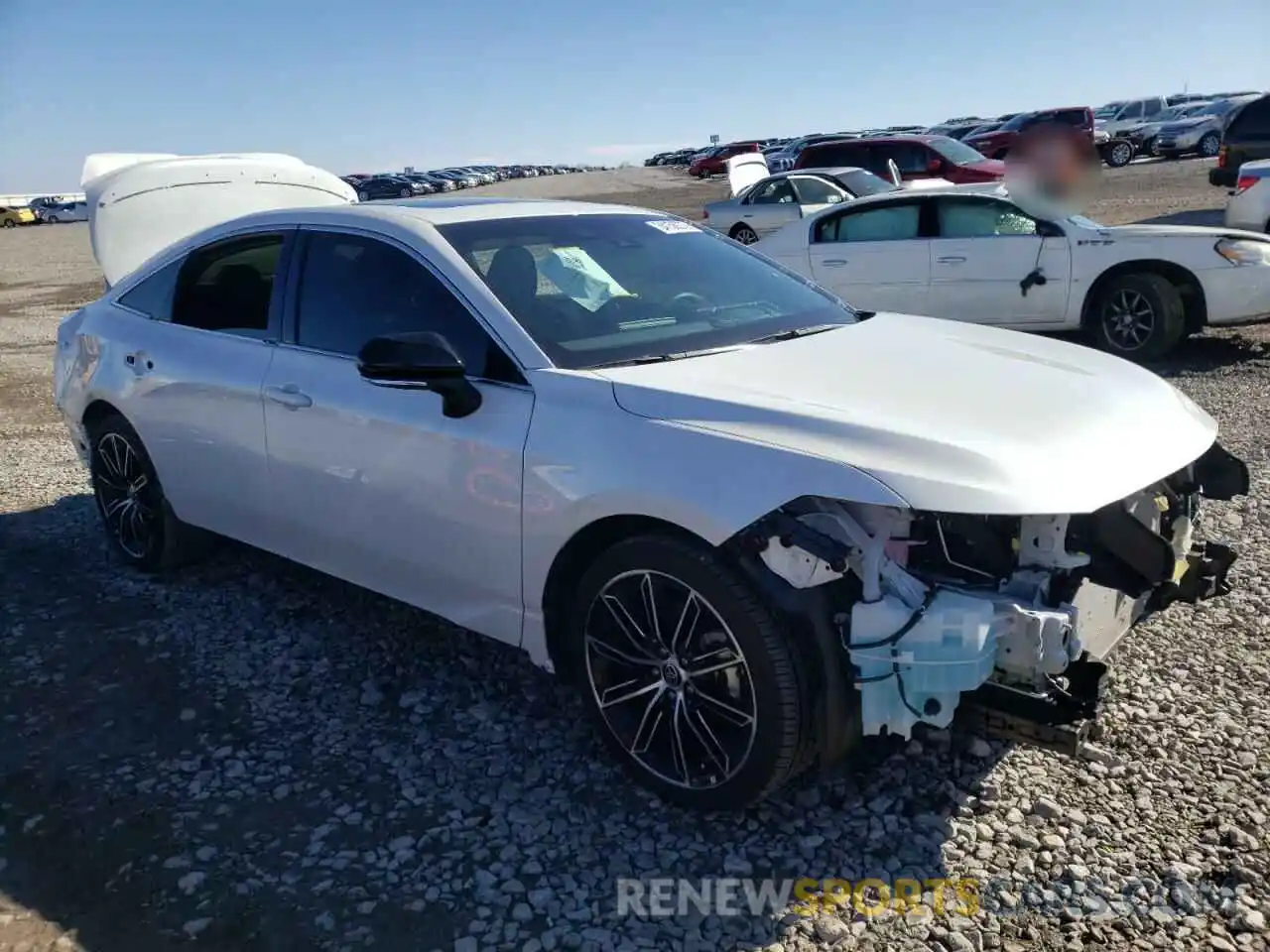 1 Photograph of a damaged car 4T1HZ1FB2MU058001 TOYOTA AVALON 2021