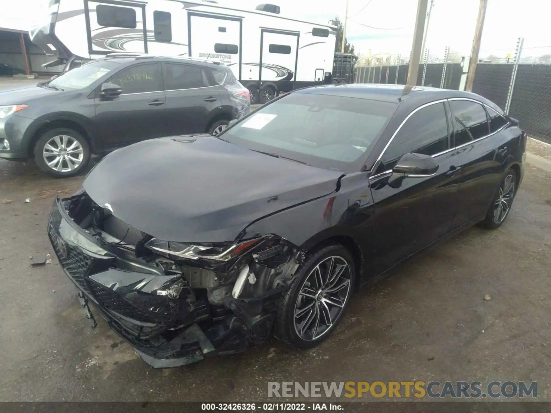 2 Photograph of a damaged car 4T1HZ1FB2MU067121 TOYOTA AVALON 2021