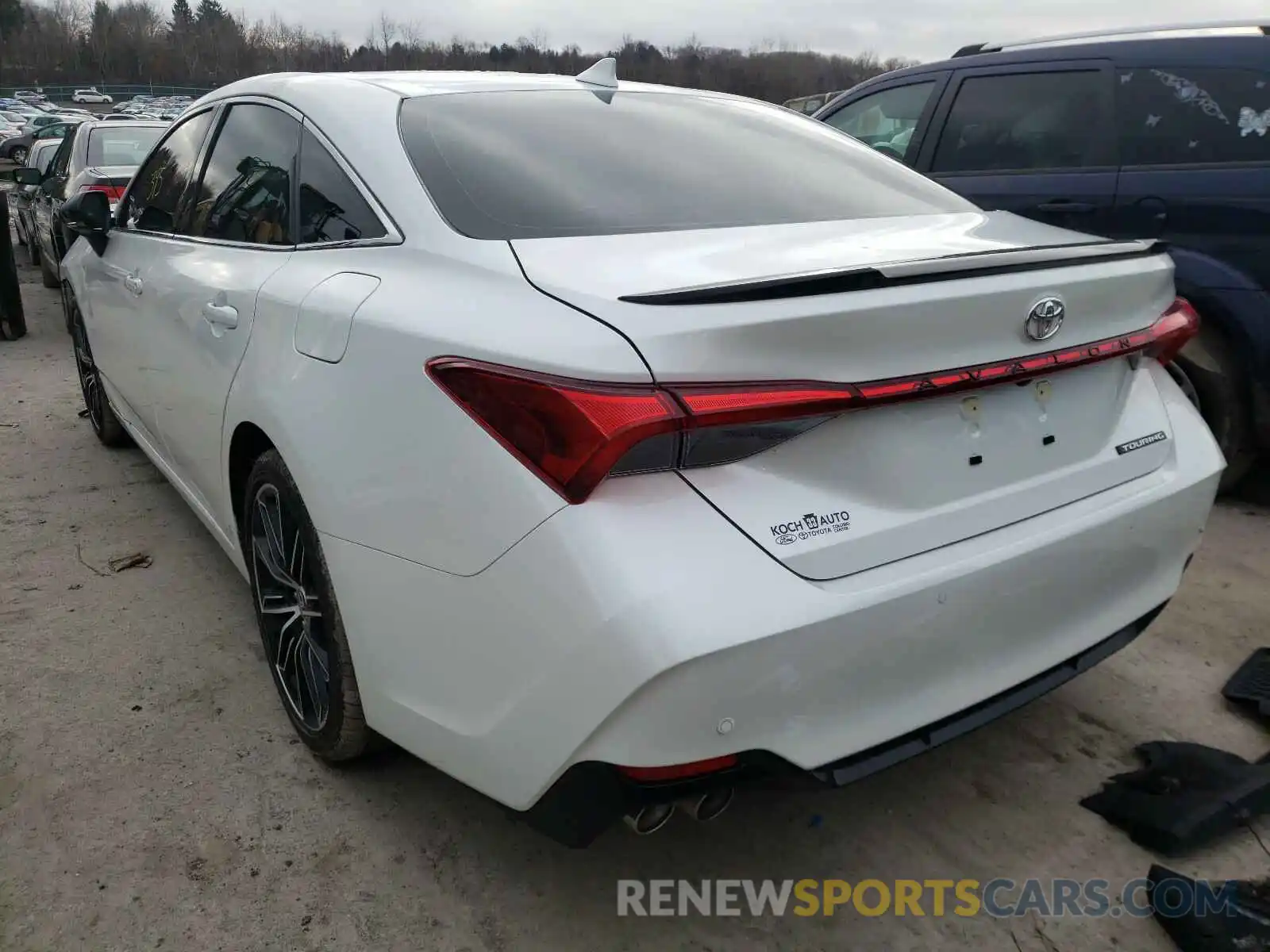 3 Photograph of a damaged car 4T1HZ1FB7MU058480 TOYOTA AVALON 2021