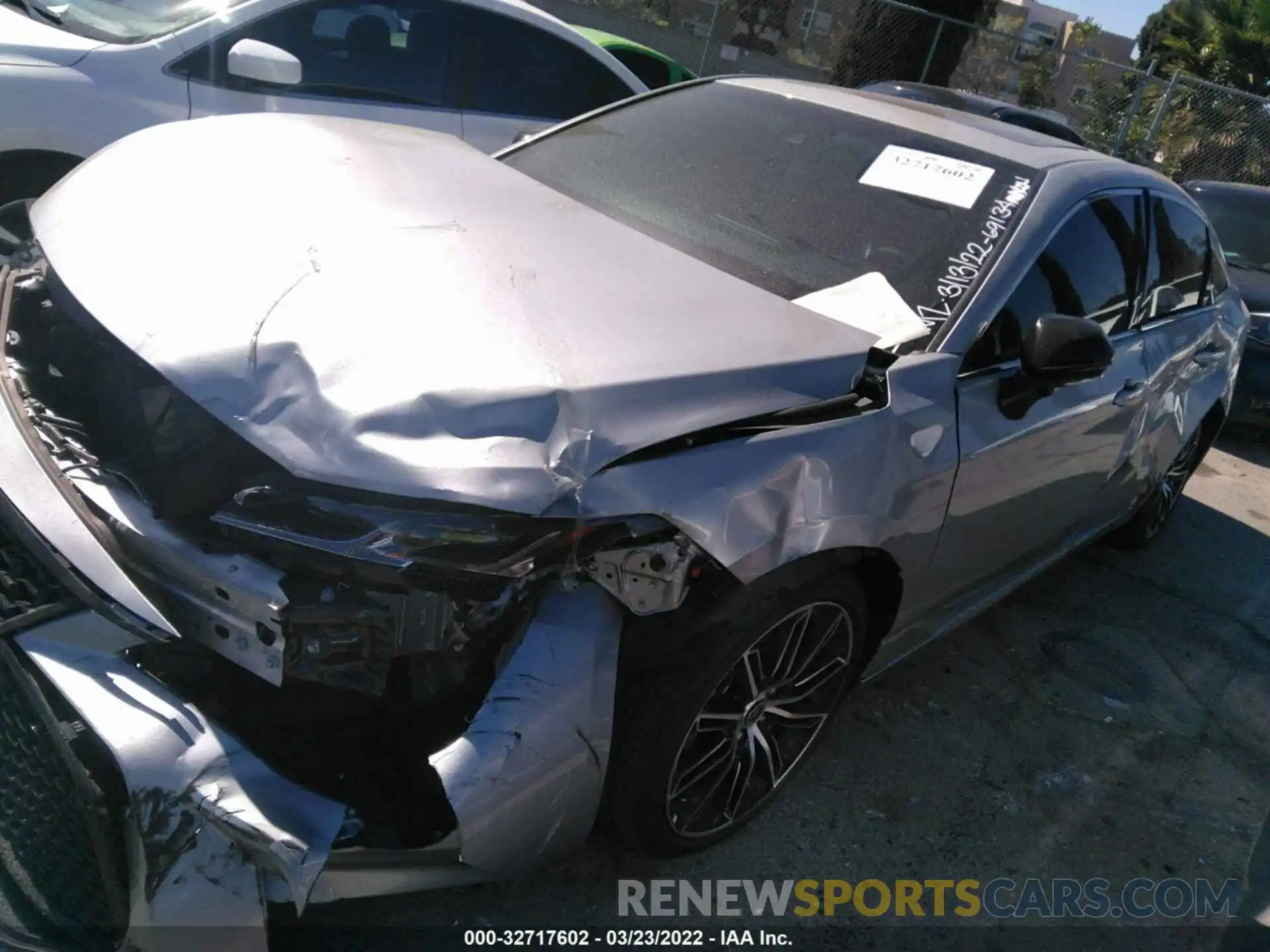 2 Photograph of a damaged car 4T1HZ1FBXMU069134 TOYOTA AVALON 2021