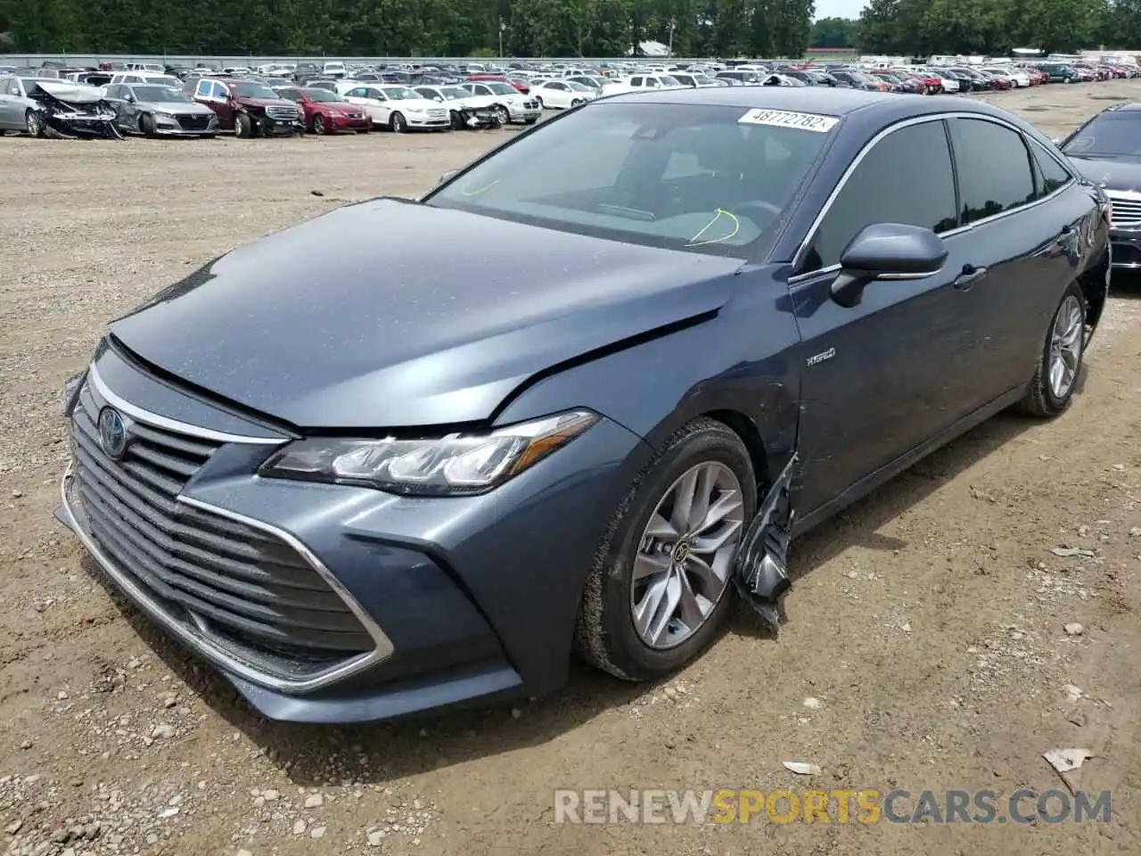 2 Photograph of a damaged car 4T1JA1AB0MU010156 TOYOTA AVALON 2021