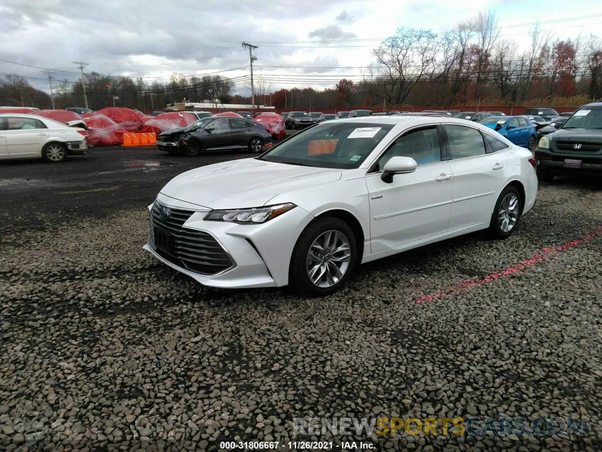 2 Photograph of a damaged car 4T1JA1AB4MU002240 TOYOTA AVALON 2021