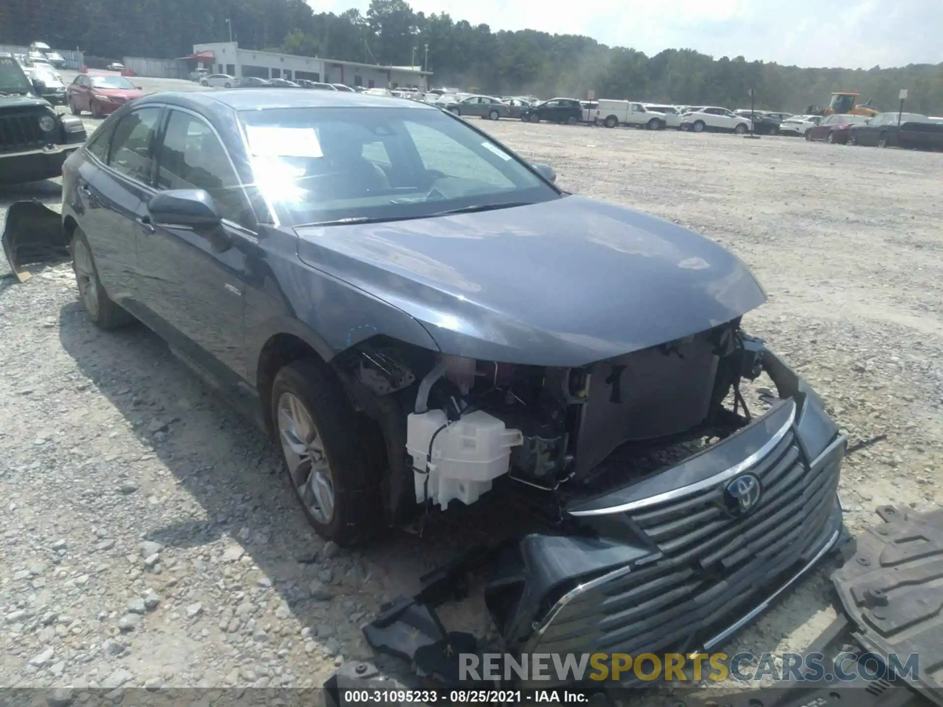 1 Photograph of a damaged car 4T1JA1AB5MU002182 TOYOTA AVALON 2021