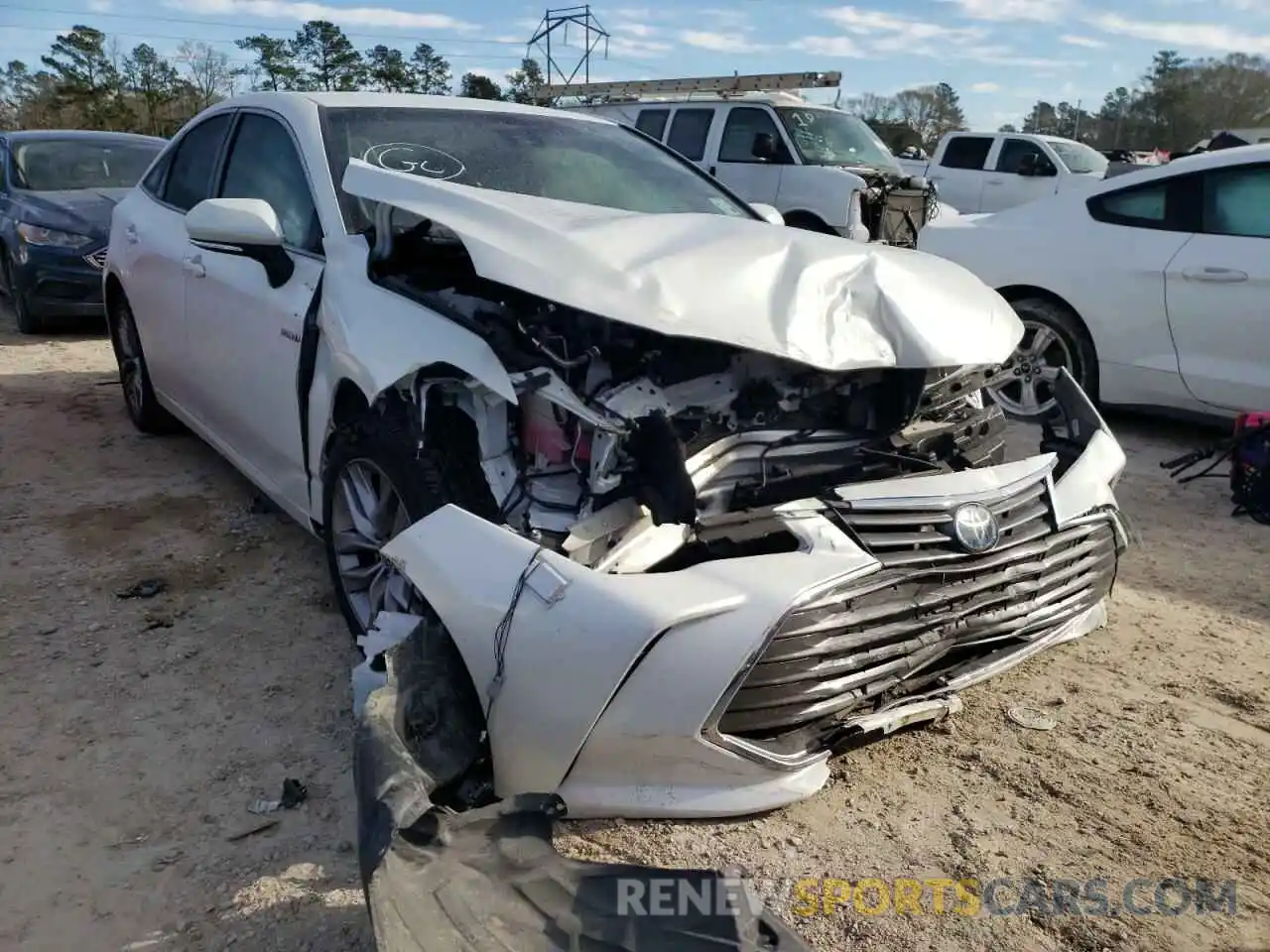 1 Photograph of a damaged car 4T1JA1AB5MU007754 TOYOTA AVALON 2021