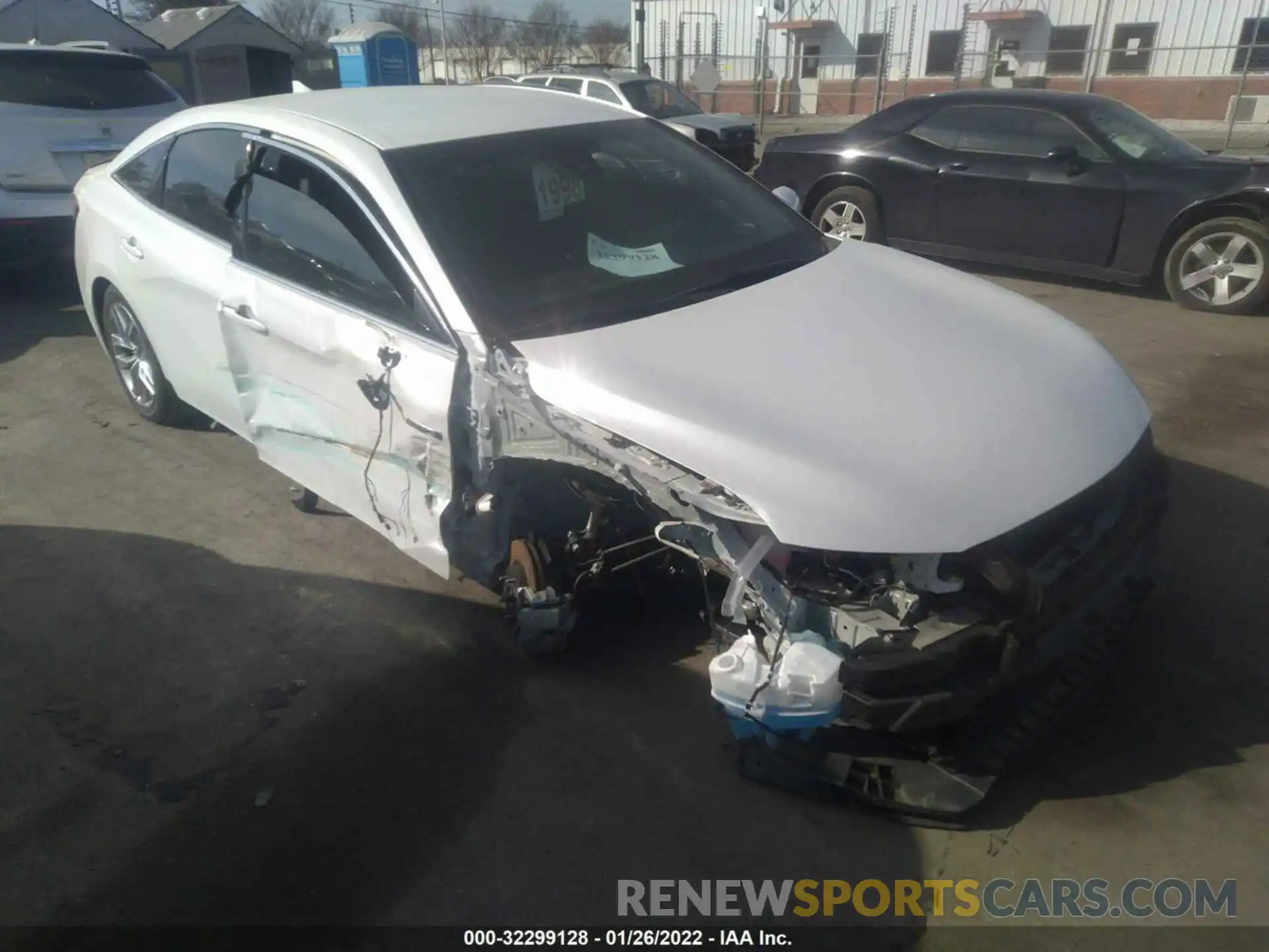 1 Photograph of a damaged car 4T1JA1AB7MU002362 TOYOTA AVALON 2021