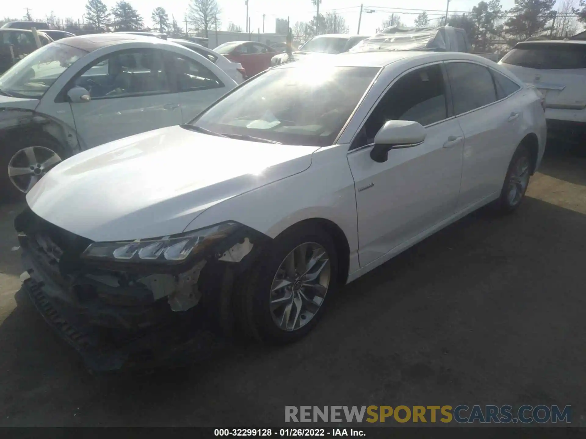 2 Photograph of a damaged car 4T1JA1AB7MU002362 TOYOTA AVALON 2021