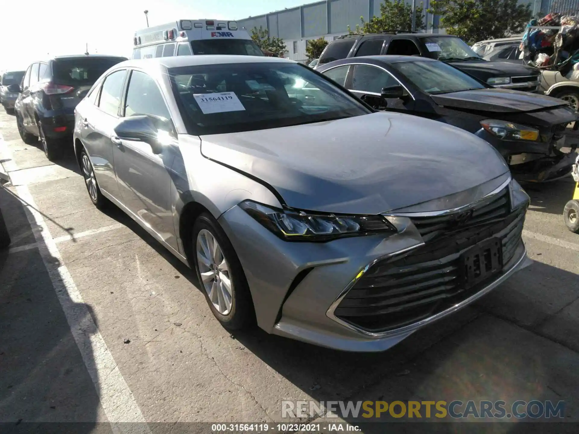 1 Photograph of a damaged car 4T1JZ1FB1MU063465 TOYOTA AVALON 2021