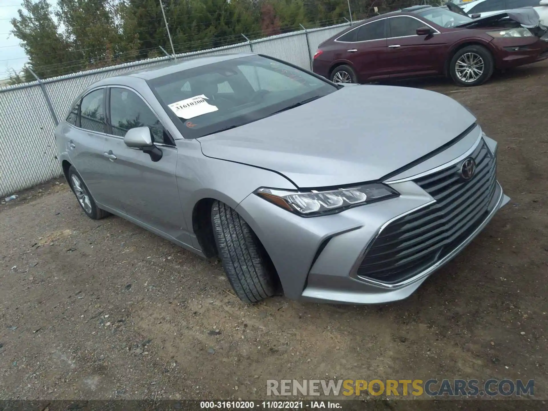 1 Photograph of a damaged car 4T1JZ1FB2MU067072 TOYOTA AVALON 2021