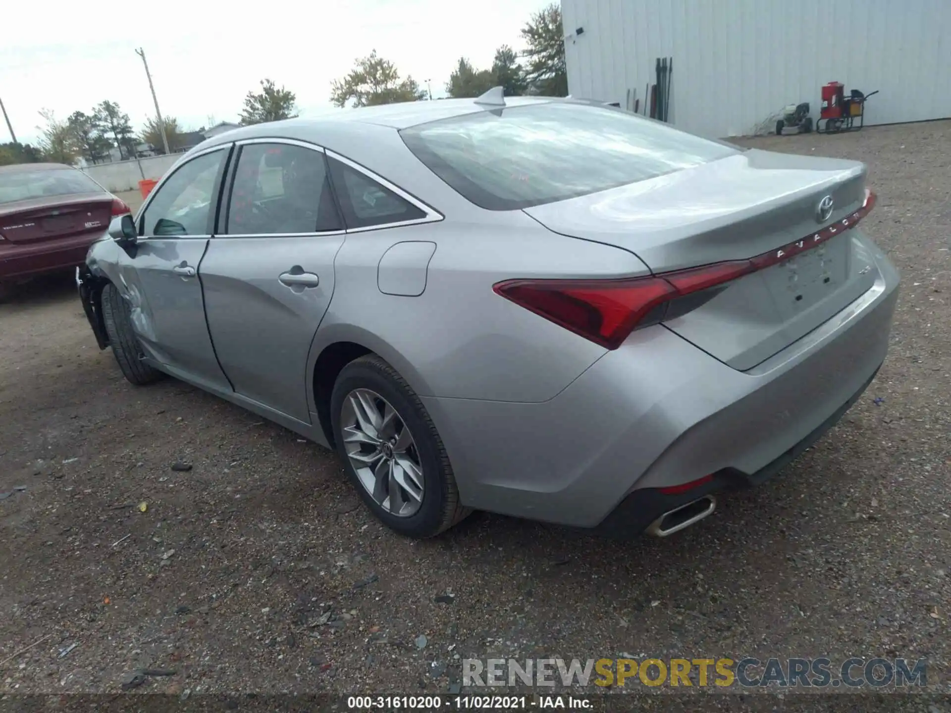 3 Photograph of a damaged car 4T1JZ1FB2MU067072 TOYOTA AVALON 2021