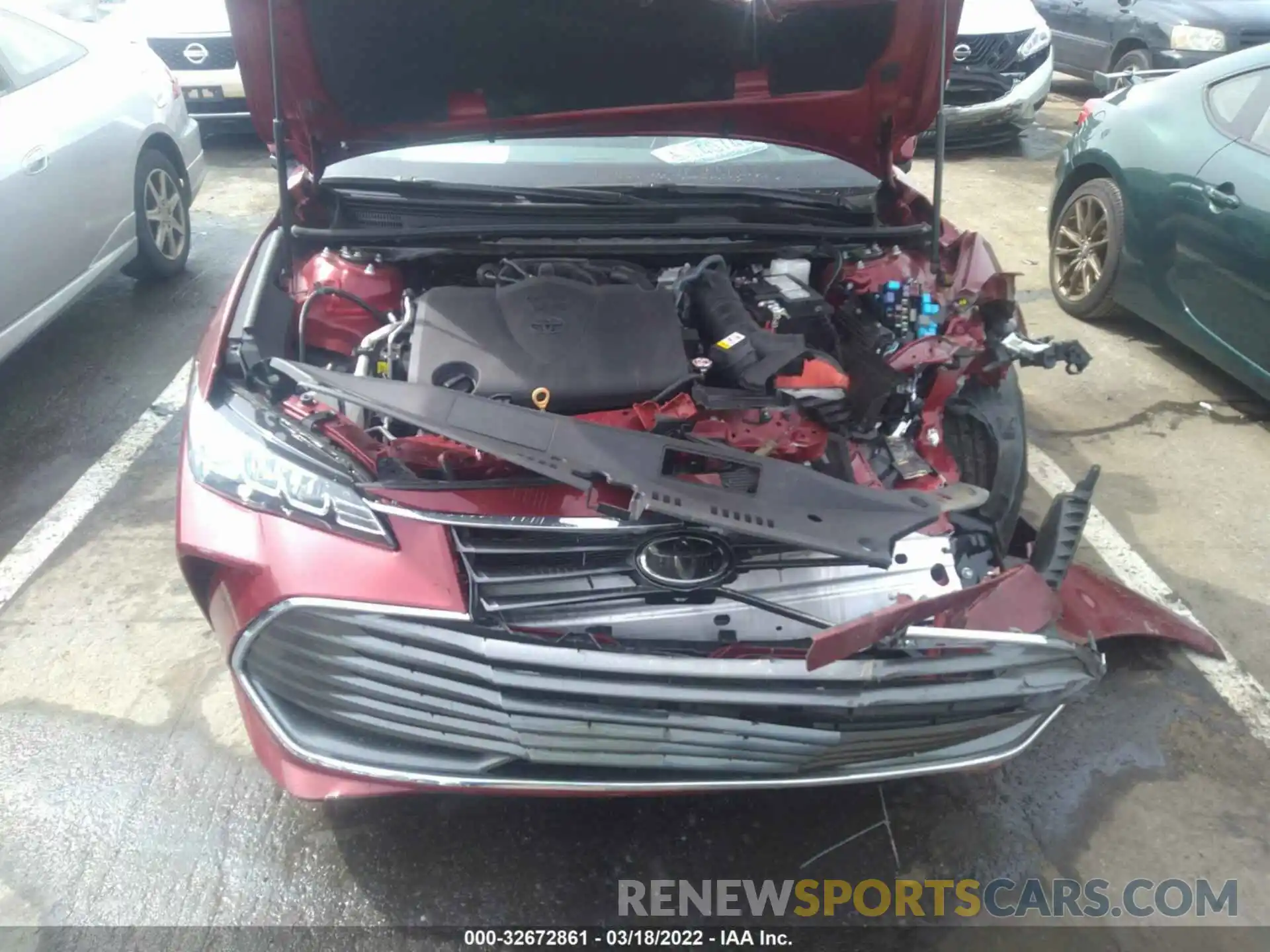 10 Photograph of a damaged car 4T1JZ1FB3MU058378 TOYOTA AVALON 2021