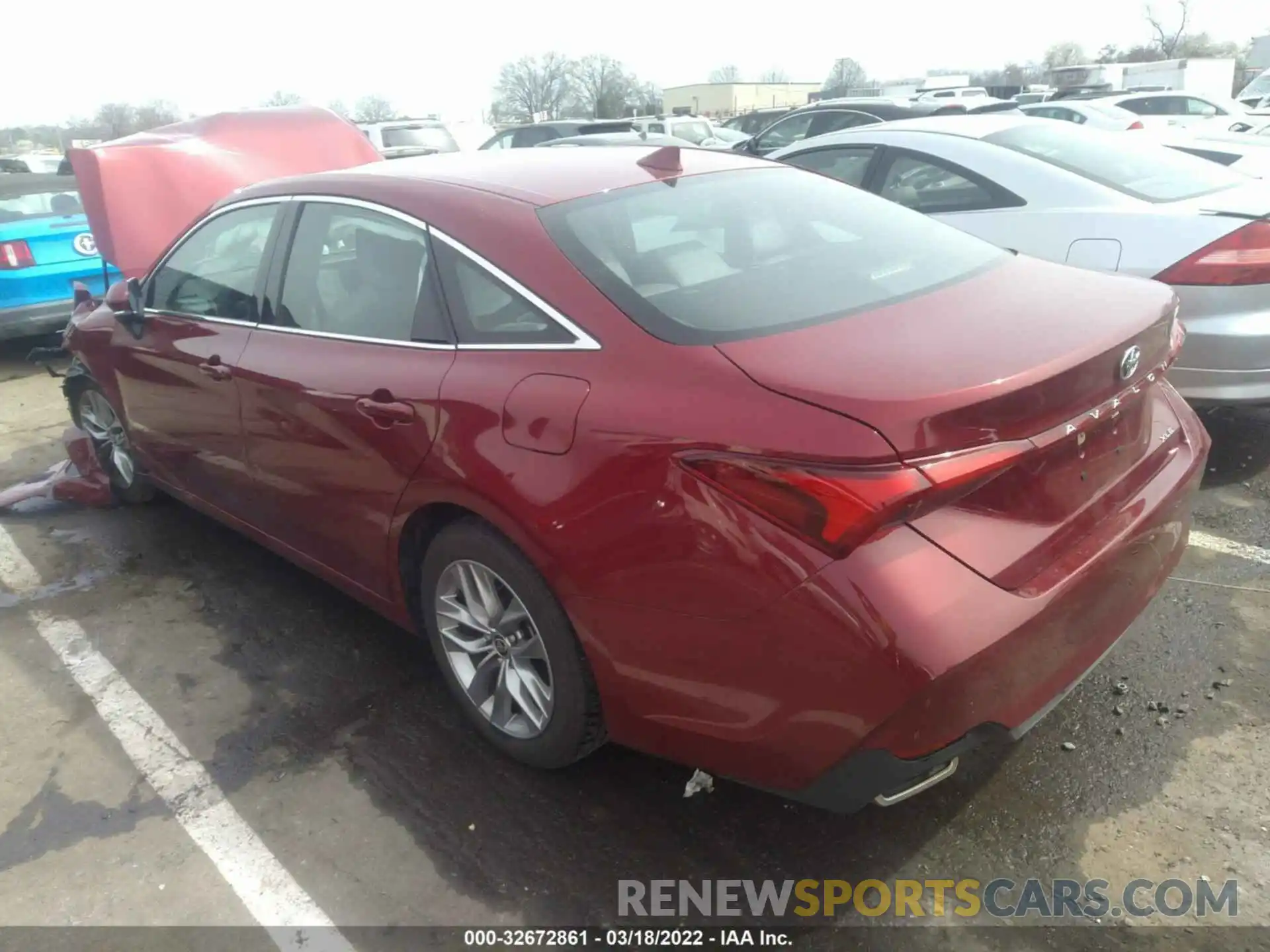 3 Photograph of a damaged car 4T1JZ1FB3MU058378 TOYOTA AVALON 2021