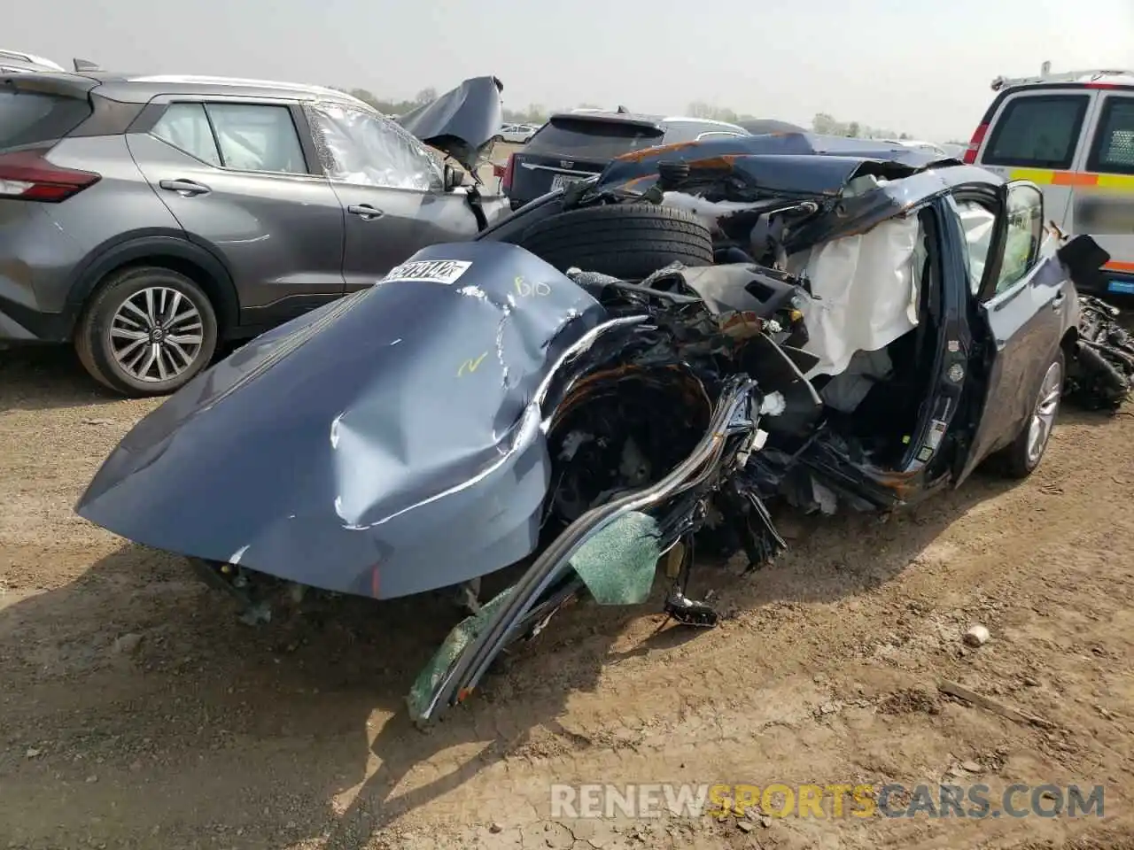 2 Photograph of a damaged car 4T1JZ1FB4MU066358 TOYOTA AVALON 2021