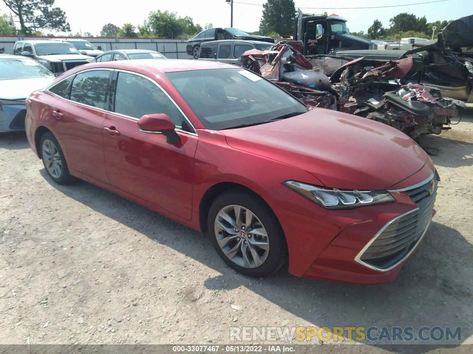 1 Photograph of a damaged car 4T1JZ1FB5MU070340 TOYOTA AVALON 2021