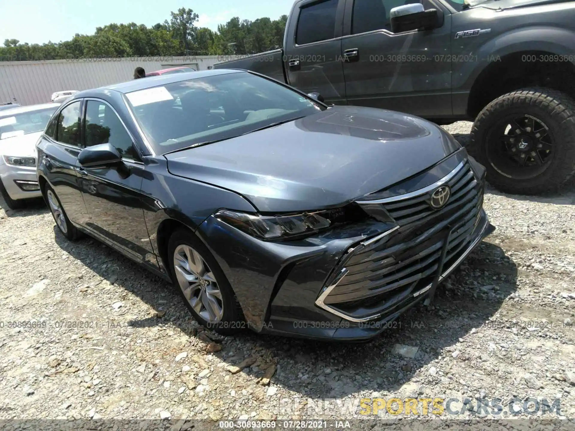 1 Photograph of a damaged car 4T1JZ1FB7MU066449 TOYOTA AVALON 2021