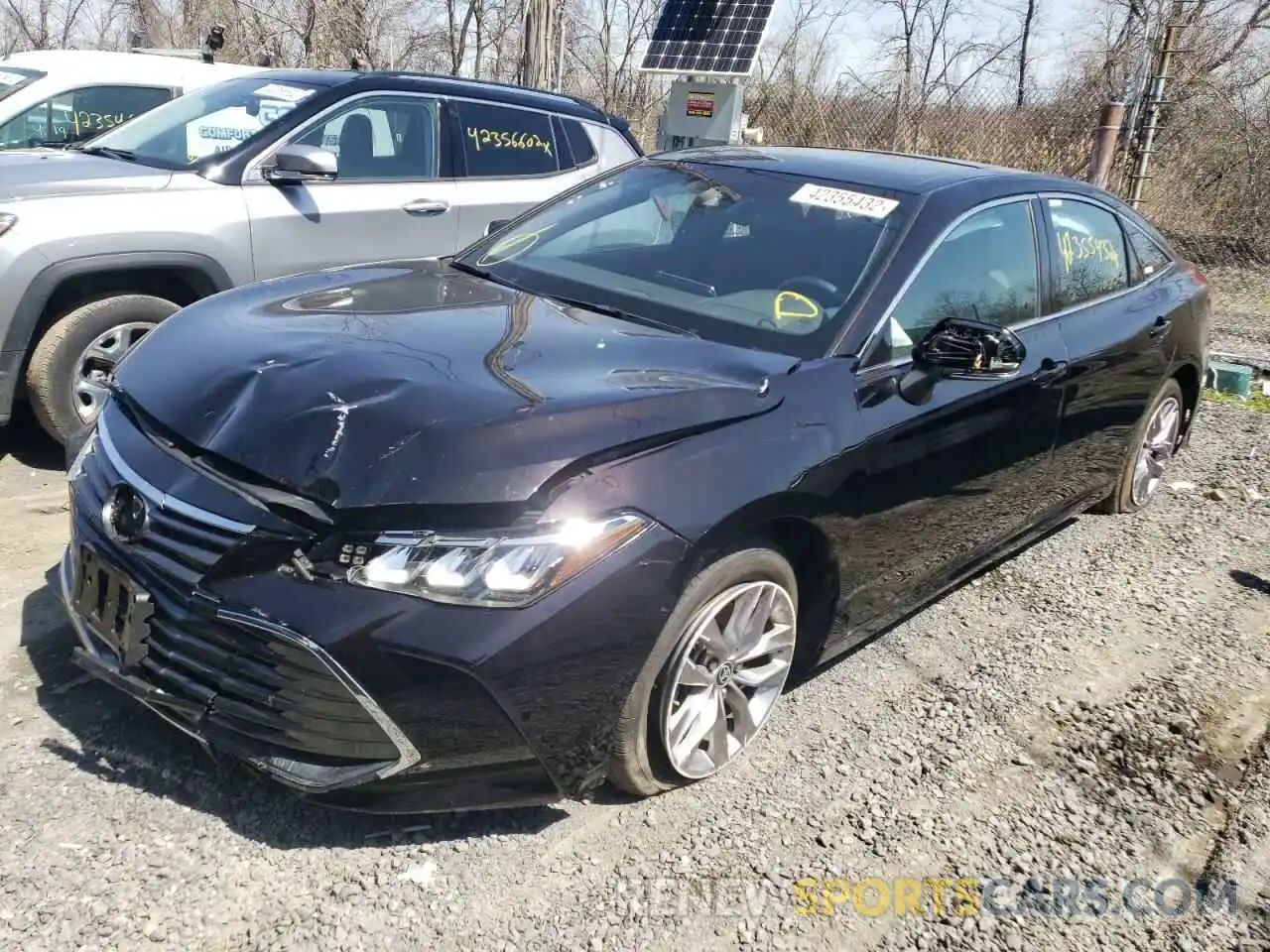 2 Photograph of a damaged car 4T1LB1BB8MU002018 TOYOTA AVALON 2021