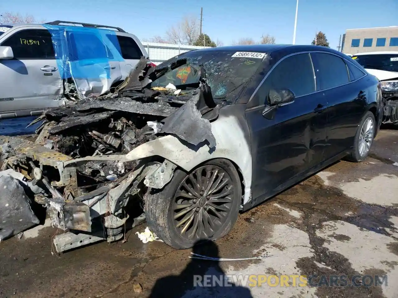 2 Photograph of a damaged car 4T1MB1BB4MU001887 TOYOTA AVALON 2021