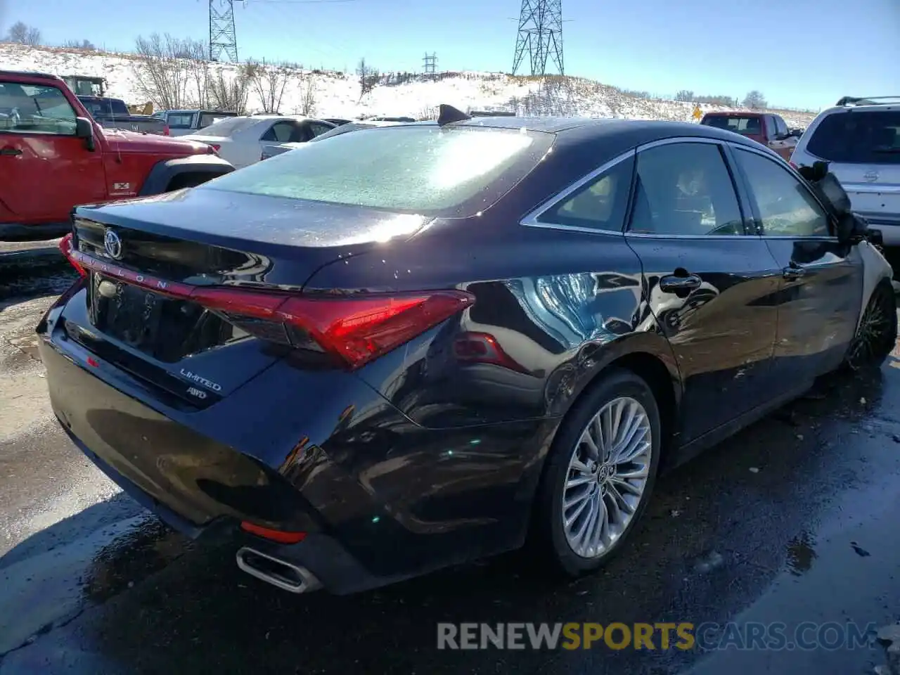 4 Photograph of a damaged car 4T1MB1BB4MU001887 TOYOTA AVALON 2021