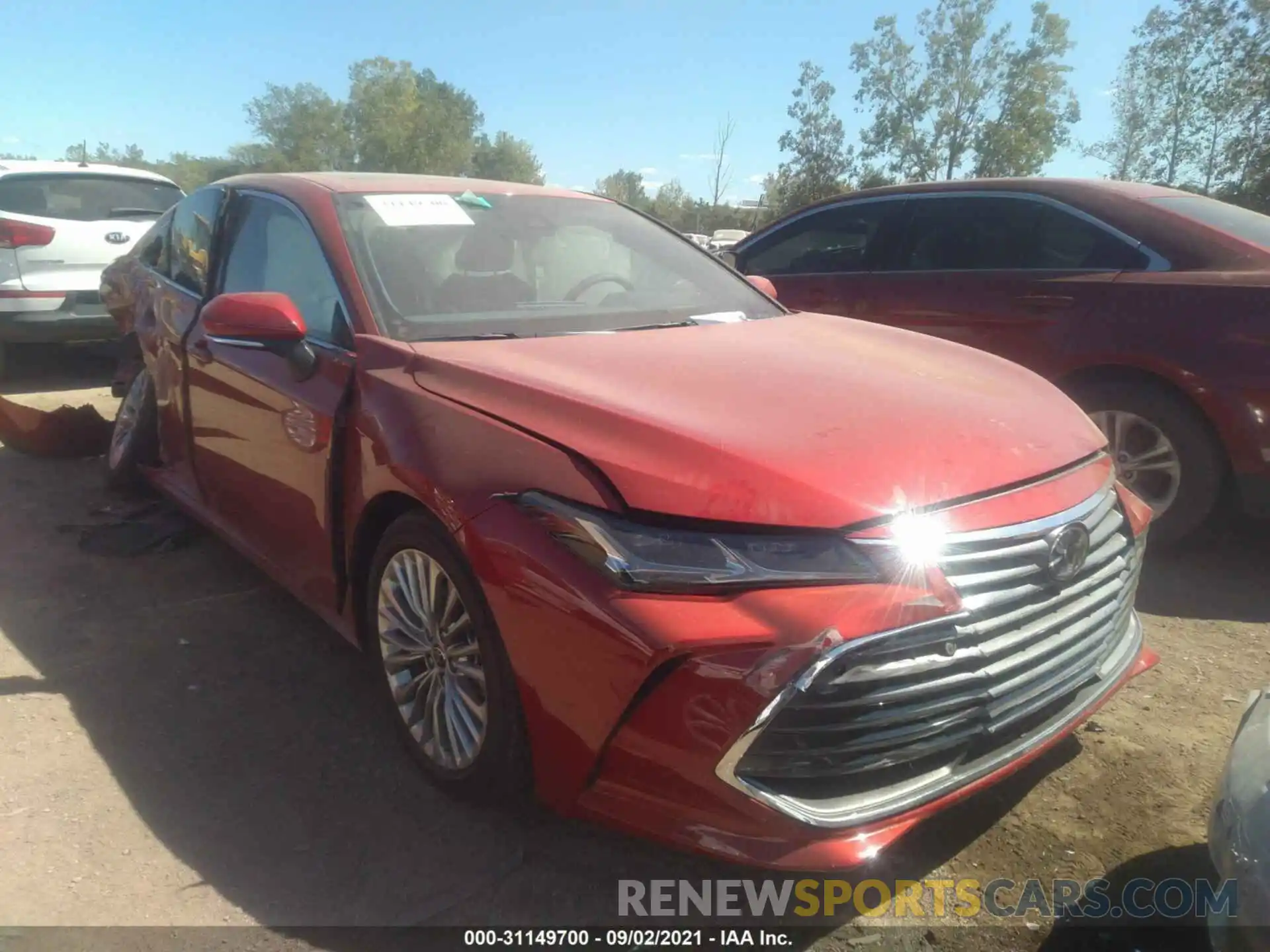 1 Photograph of a damaged car 4T1NB1BB1MU001351 TOYOTA AVALON 2021